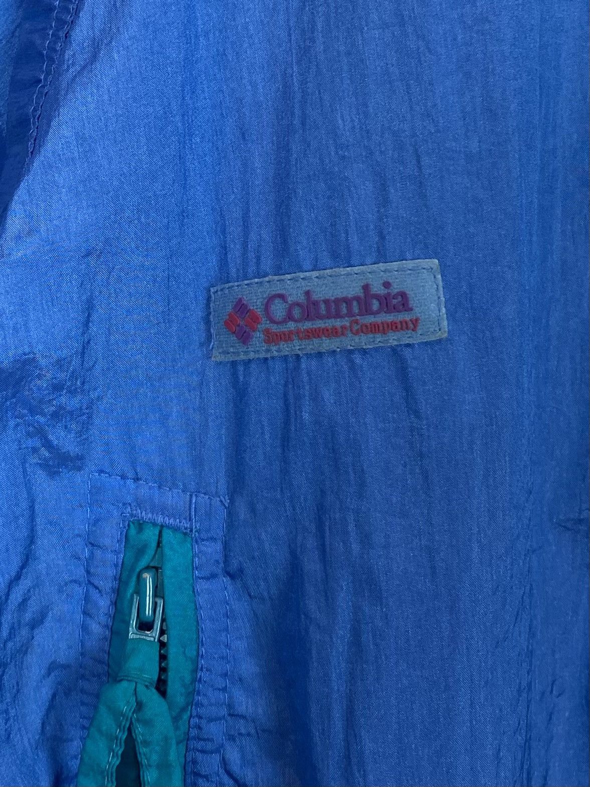 Columbia Vintage Columbia Rain Coat Windbreaker Jacket Womens Size L Size L / US 10 / IT 46 - 3 Thumbnail
