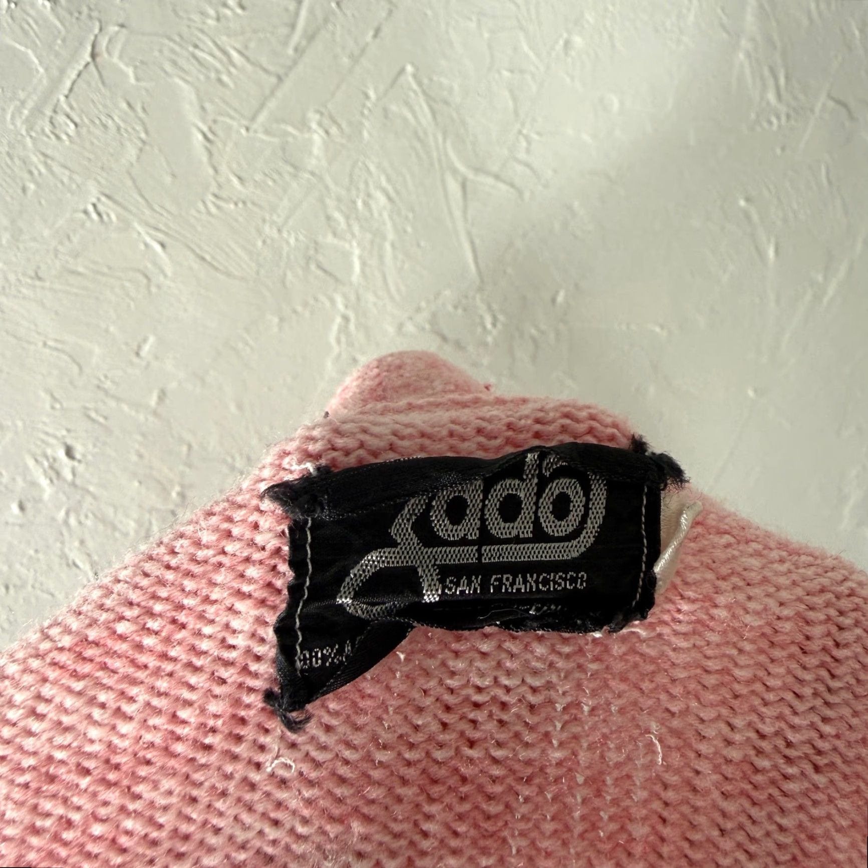 Vintage VINTAGE Zado Cardigan Sweater L Pink 70s Hippy San Francisco Kimono E4-3 Women? Men? Size S / US 4 / IT 40 - 6 Thumbnail