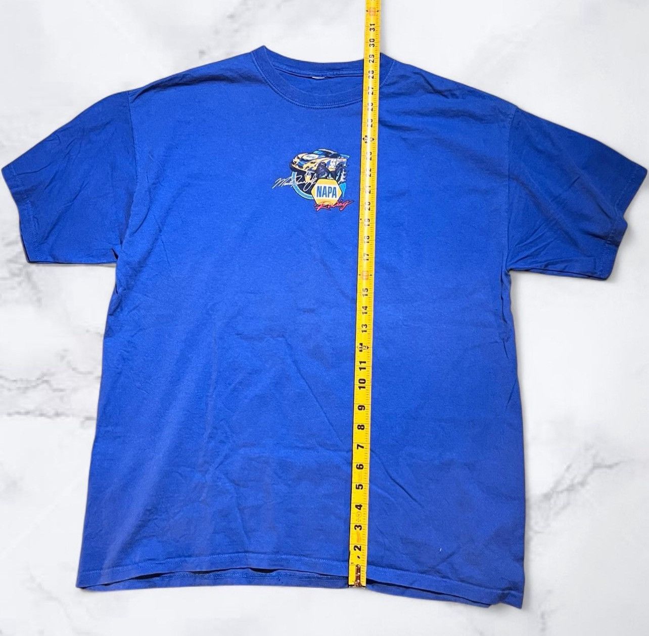 NASCAR Blue vintage Nascar racing tee Size US XL / EU 56 / 4 - 2 Thumbnail