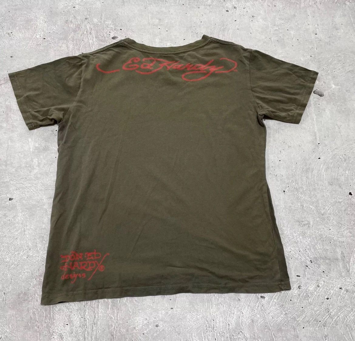 Ed Hardy × Vintage ed hardy t shirt vintage Yk2 Printed woman's Size M / US 6-8 / IT 42-44 - 5 Thumbnail