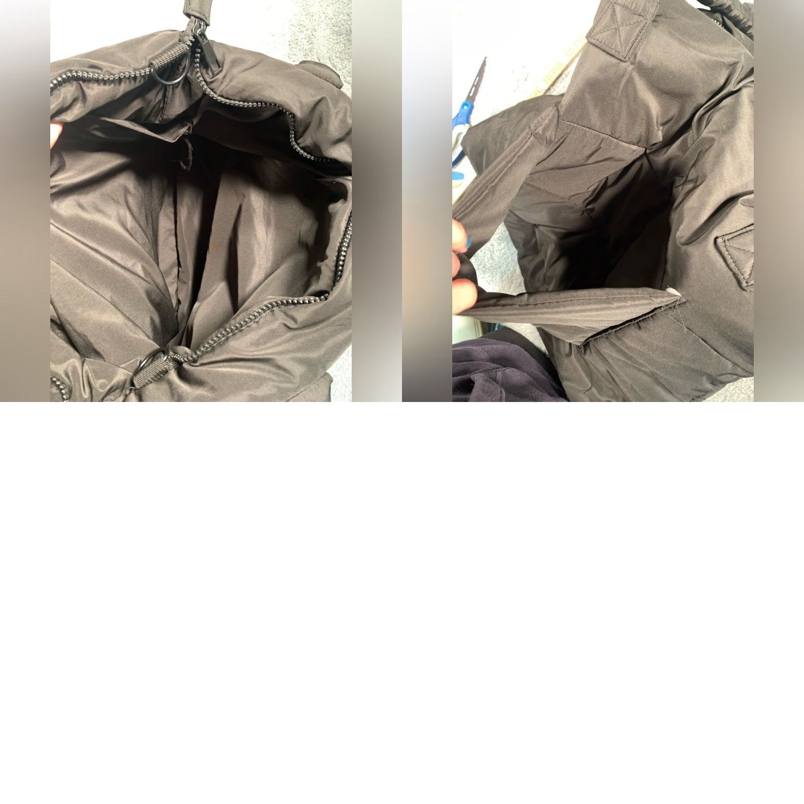 Vintage Wilo The Label Bag Puffer Black Gym Bag Size ONE SIZE - 9 Thumbnail