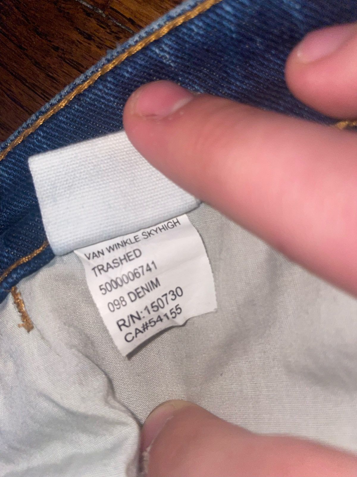 Ksubi Ksubi vanwinkle skyhigh trashed dreams Size US 32 / EU 48 - 3 Thumbnail