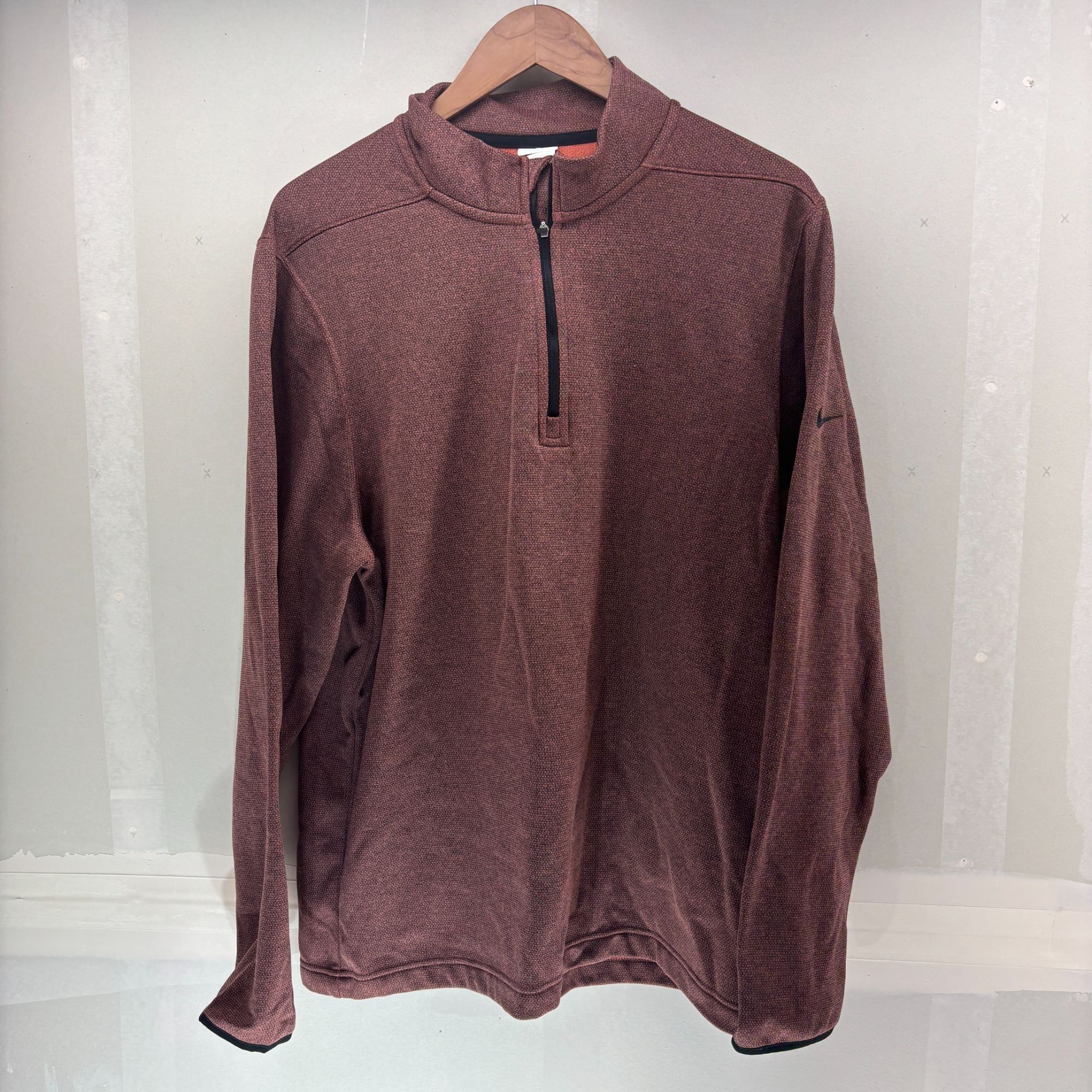 Nike Nike Therma-Fit Mens Pullover Quater-Zip Sweatshirt Sweater Size US L / EU 52-54 / 3 - 1 Thumbnail