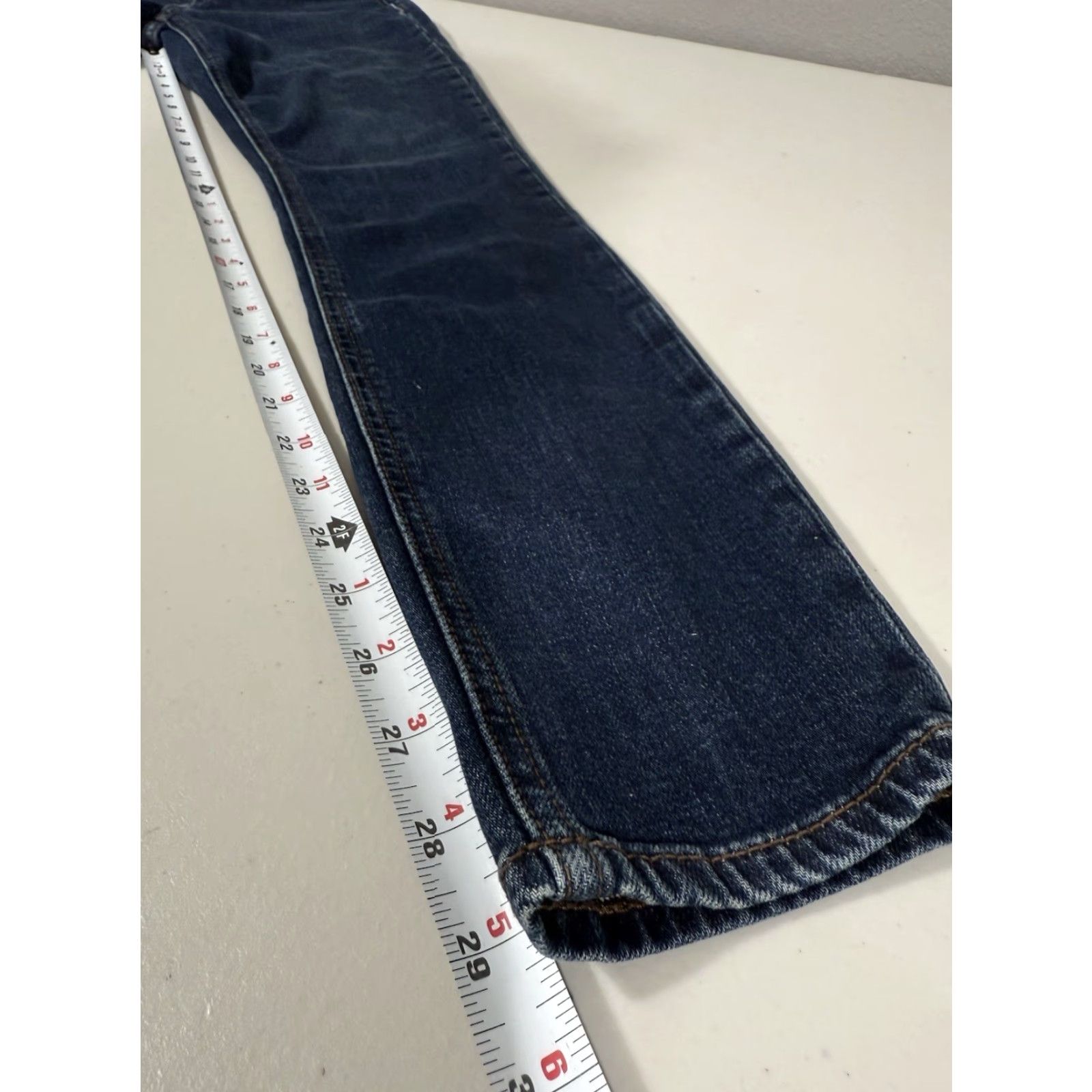 Rag & Bone rag & bone Cate Jeans Womens Skinny Mid Blue 5-Pocket Denim Regular Size 24 Size 42" / US 20 - 2 Thumbnail