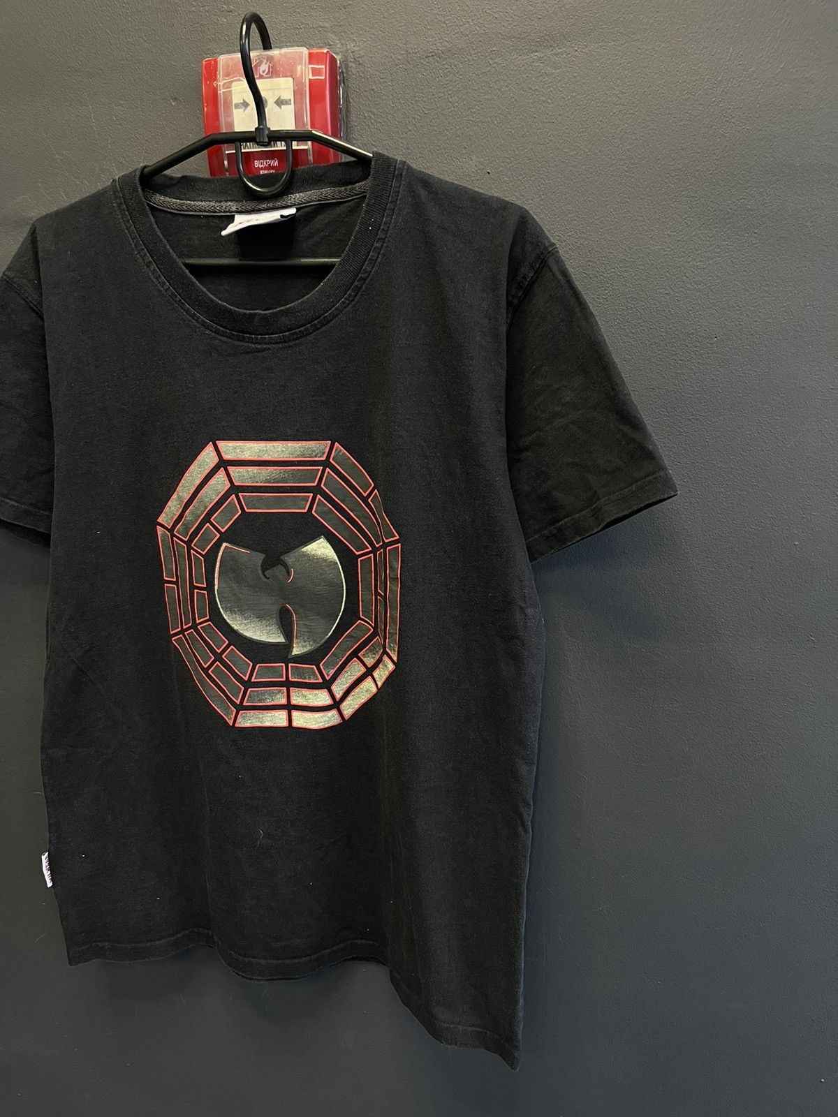 Vintage × Wu-Tang Clan Vintage Y2K Wu Tang Clan 8 Diagrams Wu Wear 90s Black Tee Size US L / EU 52-54 / 3 - 4 Thumbnail