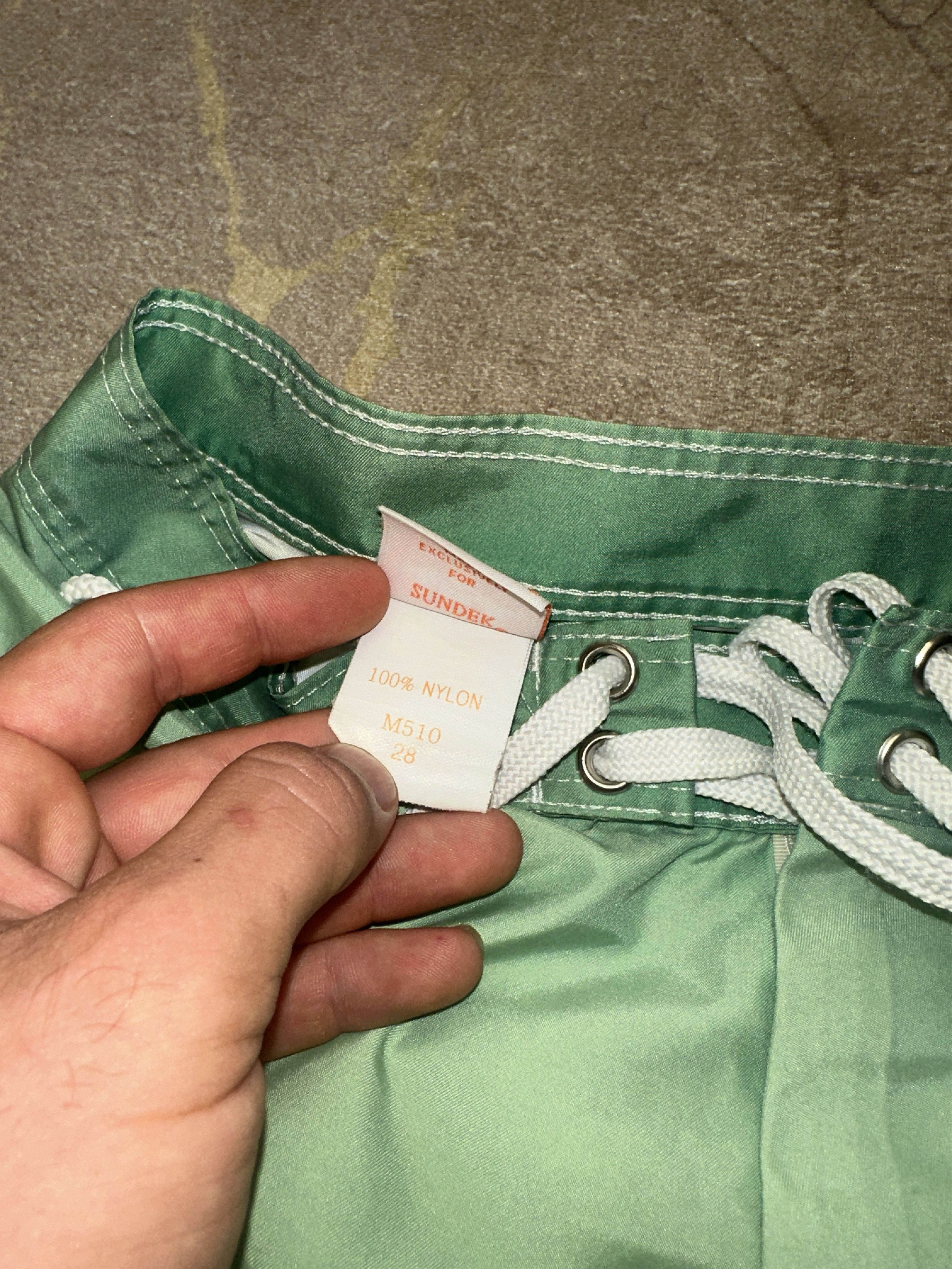 Sundek Sundek 28 Surf Long Bath Suit Board Shorts Trunks Size 28 S Size US 28 / EU 44 - 5 Thumbnail