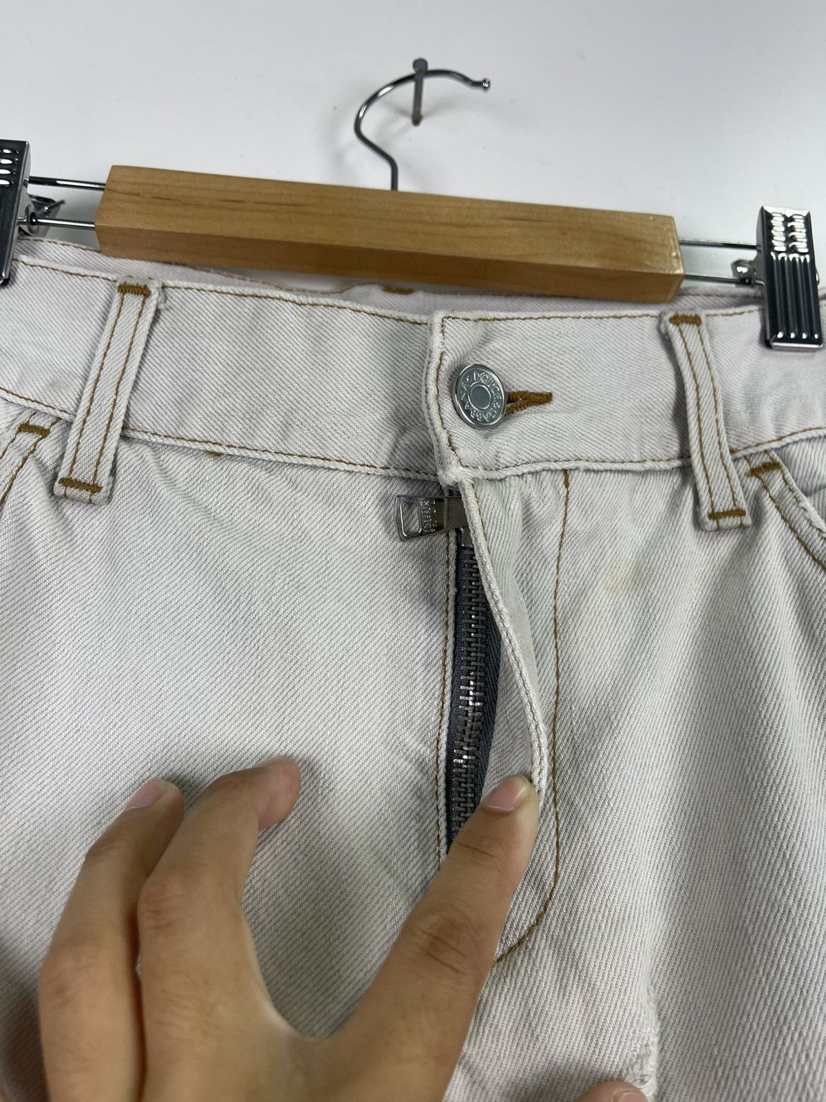 Dolce & Gabbana Dolce & Gabbana Distress Short Denim Size US 34 / EU 50 - 7 Thumbnail