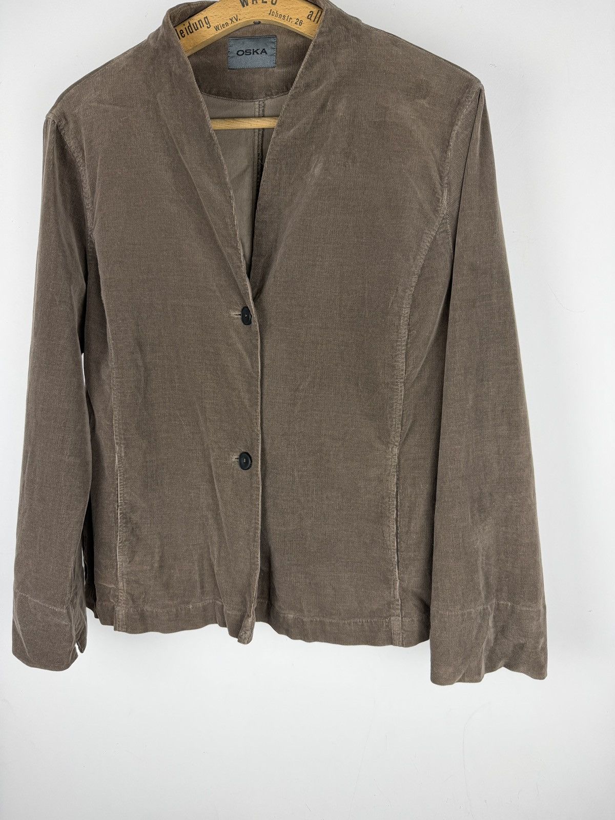 OSKA OSKA Brown Corduroy Jacket Blazer Lagenlook Size 2 Size M / US 6-8 / IT 42-44 - 4 Thumbnail