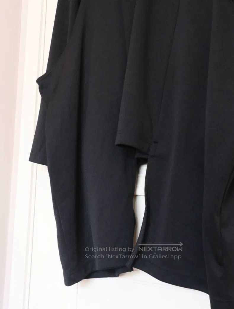 Comme des Garcons Comme Des Garcons Black Polyester Double Layer Hoodie Size US M / EU 48-50 / 2 - 6 Thumbnail