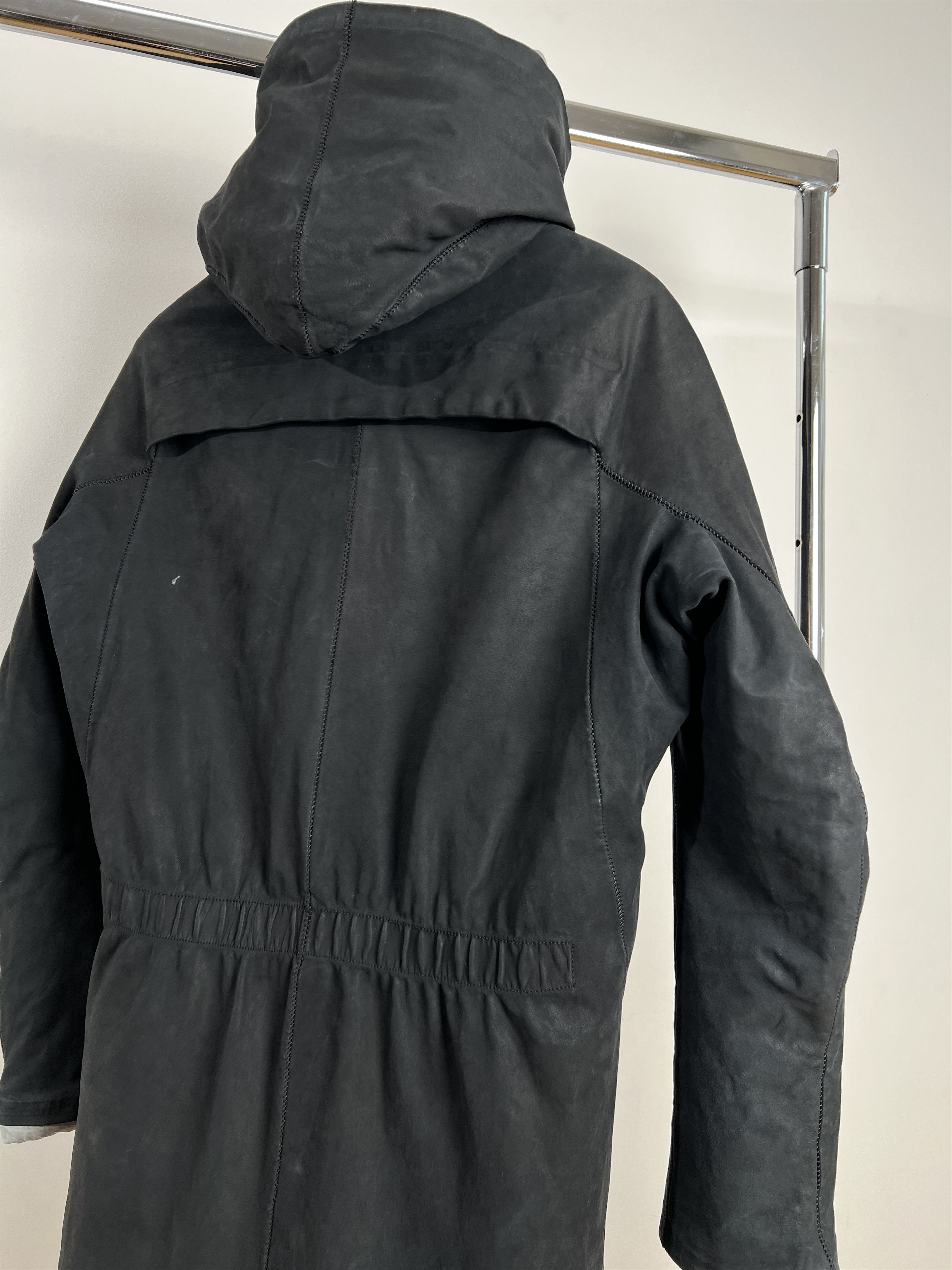 Isaac Sellam Experience ISAAC SELLAM EXPERIENCE LEATHER LONG JACKET Size XXL / US 16-18 / IT 52-54 - 23 Thumbnail