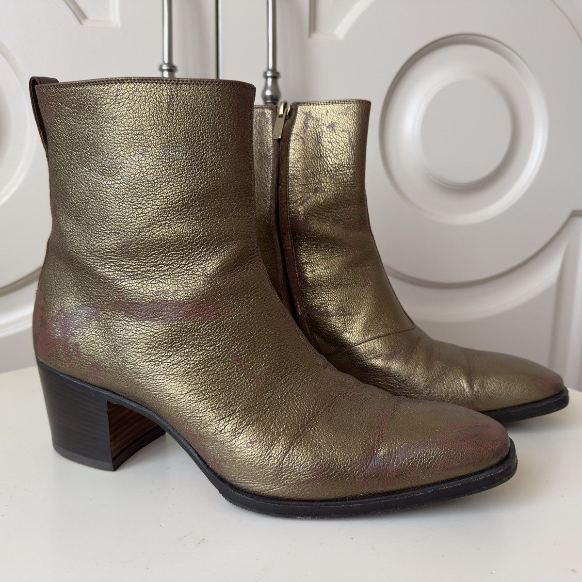 Saint Laurent Paris 2000s Yves Saint Laurent Tom Ford Era Johnny Boots Size US 9.5 / EU 42-43 - 4 Thumbnail