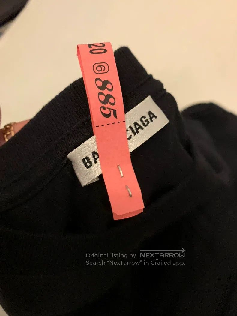 Balenciaga Balenciaga Rainbow letter short-sleeve T-shirt Size US XS / EU 42 / 0 - 4 Thumbnail