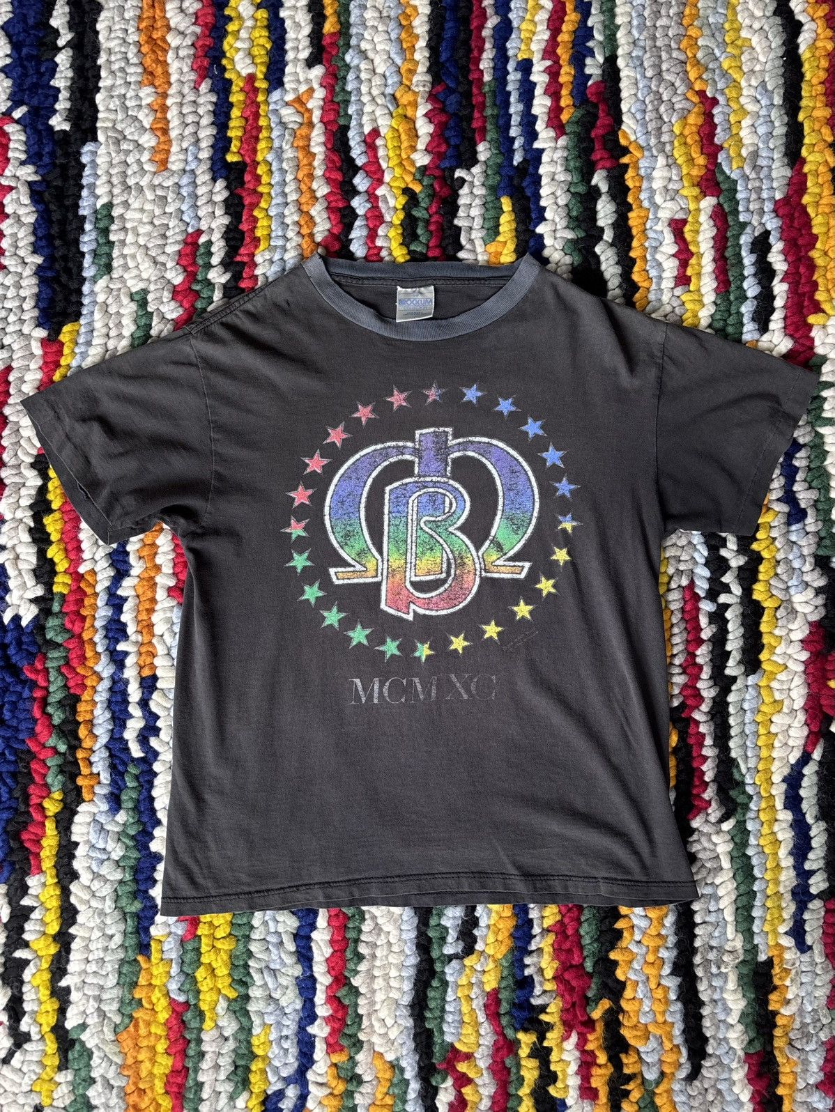 Band Tees × Vintage Vintage The Moody Blues Band Tee Shirt Faded Size US M / EU 48-50 / 2 - 1 Thumbnail