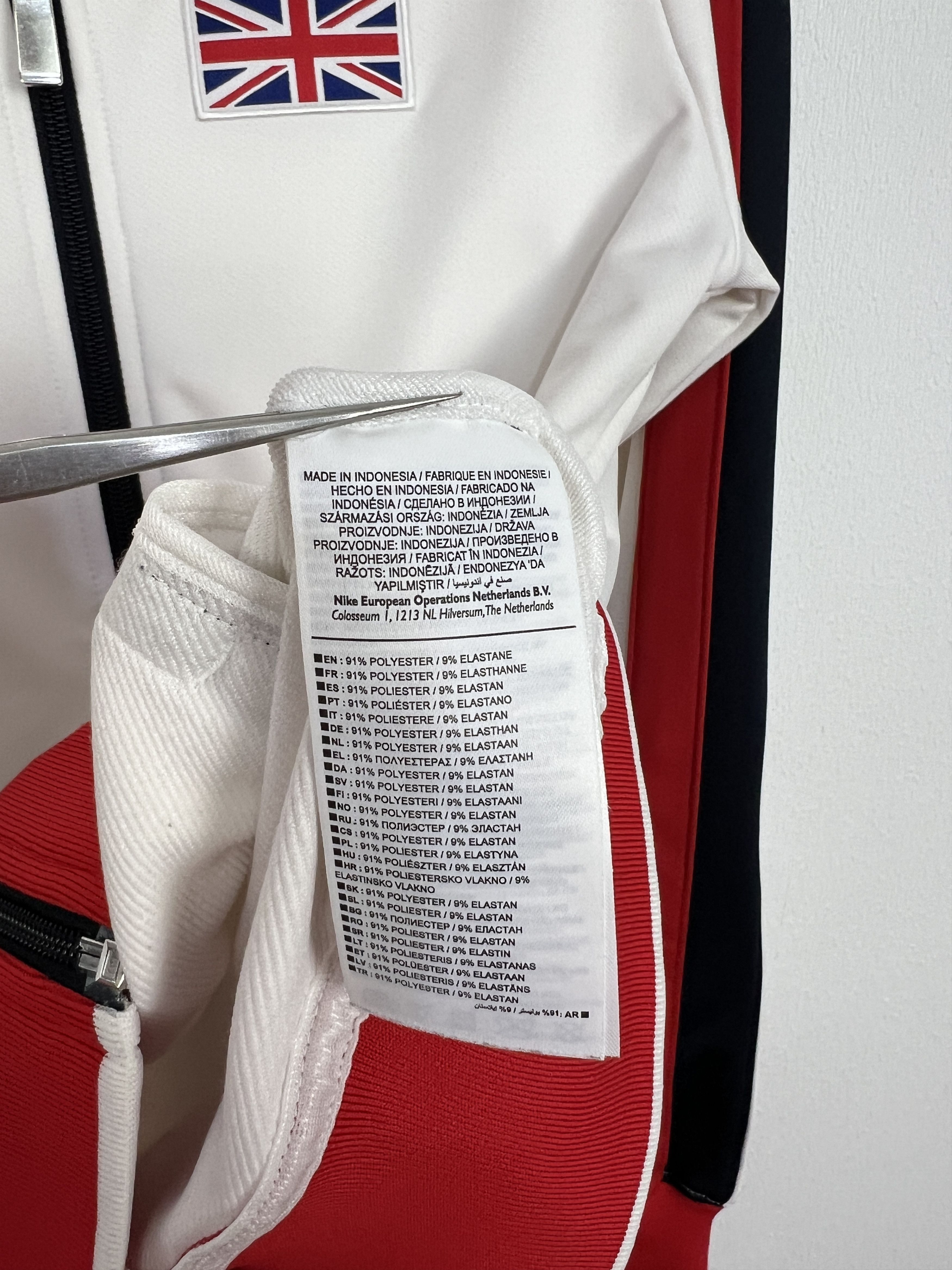 Nike Nike Great Britain Athletic Jacket Opympic Team Zip Size US S / EU 44-46 / 1 - 7 Thumbnail