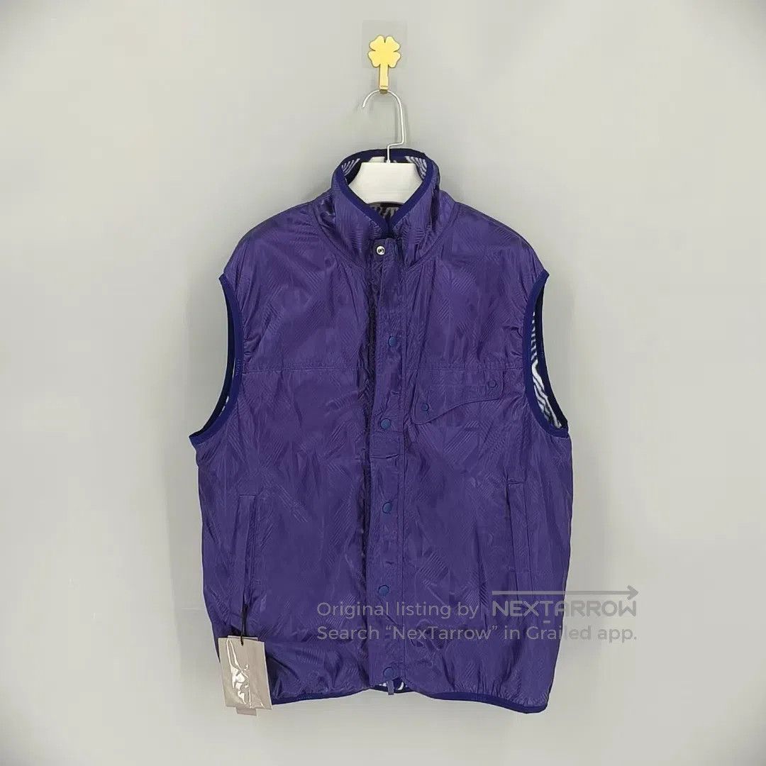 Dior Dior Blue Geometric Reversible Fleece Vest| Size L / US 10 / IT 46 - 3 Thumbnail