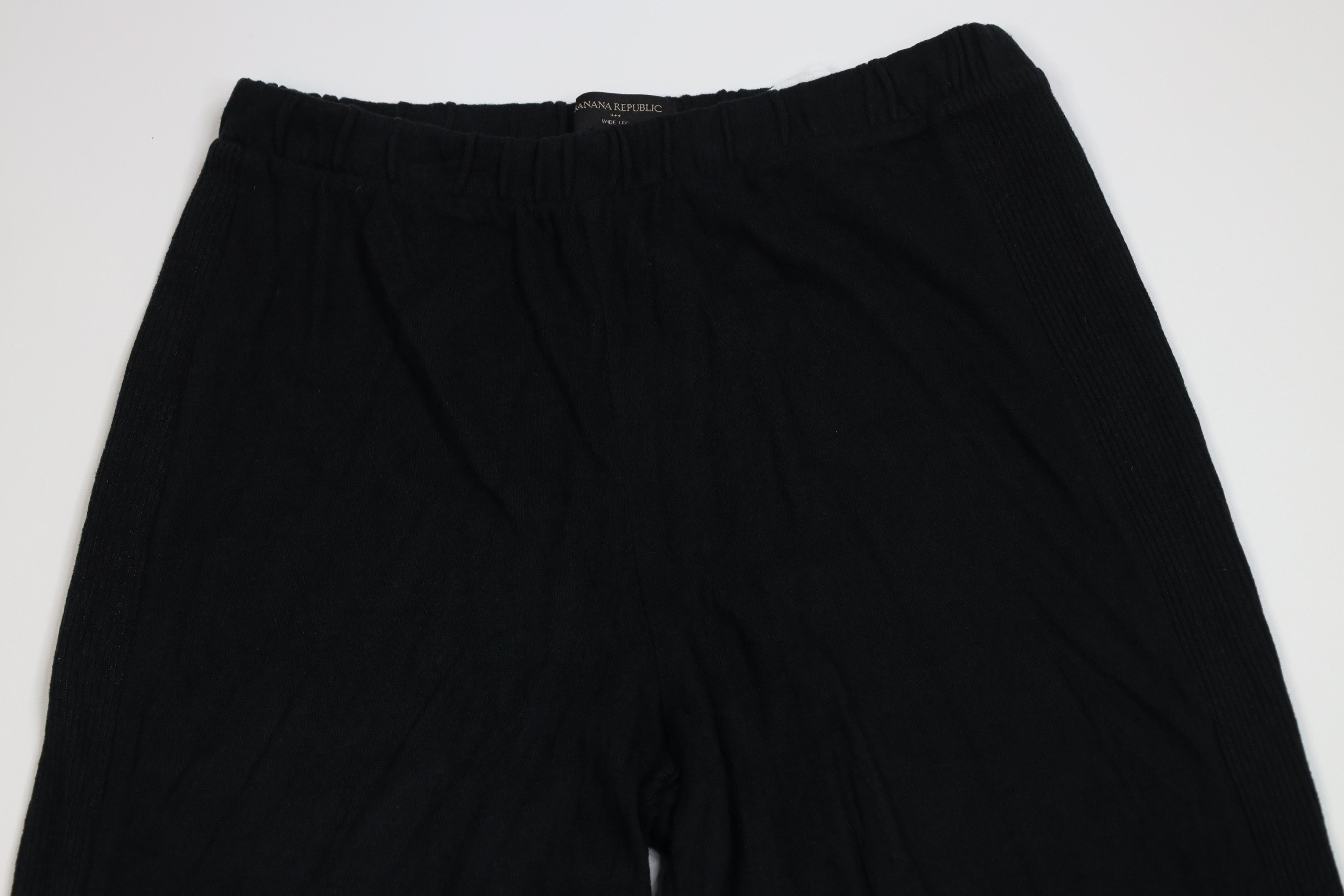 Banana Republic Vintage Y2K Banana Republic Knit Wide Leg Sweatpants Pants Size 30" / US 8 / IT 44 - 2 Thumbnail