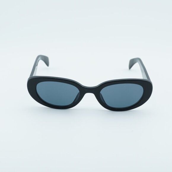 Rag & Bone Rag & Bone RNB1061/S 0807 IR Sunglasses Black Cat Eye Frame Size ONE SIZE - 2 Thumbnail