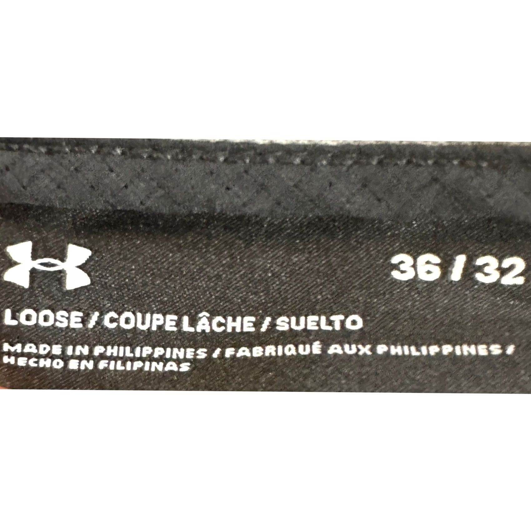 Under Armour Under Armour Mens Golf Pants Loose Fit Black 36x32 Polyester Blend Breathable Pockets Elastic Waistband EUC Size US 36 / EU 52 - 3 Thumbnail