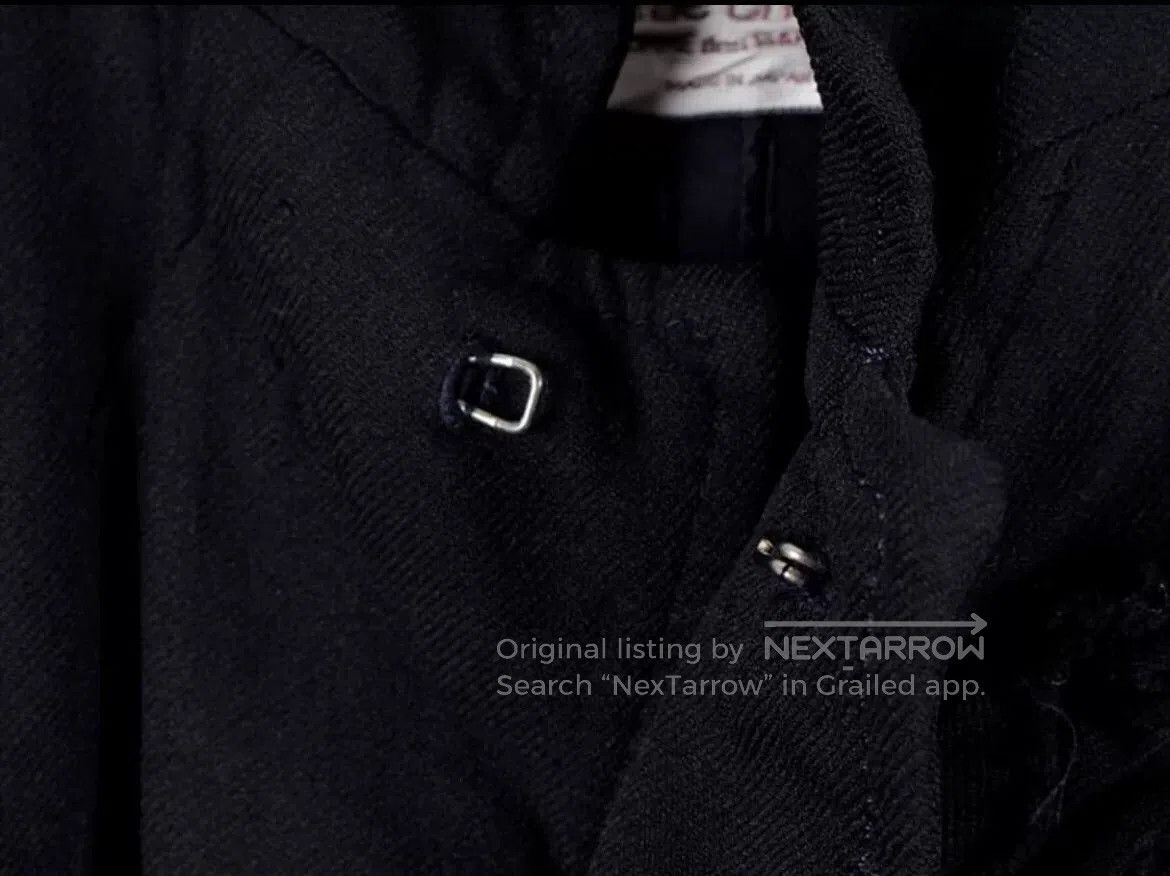 Comme des Garcons Comme des Garçons Black Jacket with Embroidery. Size US S / EU 44-46 / 1 - 4 Thumbnail