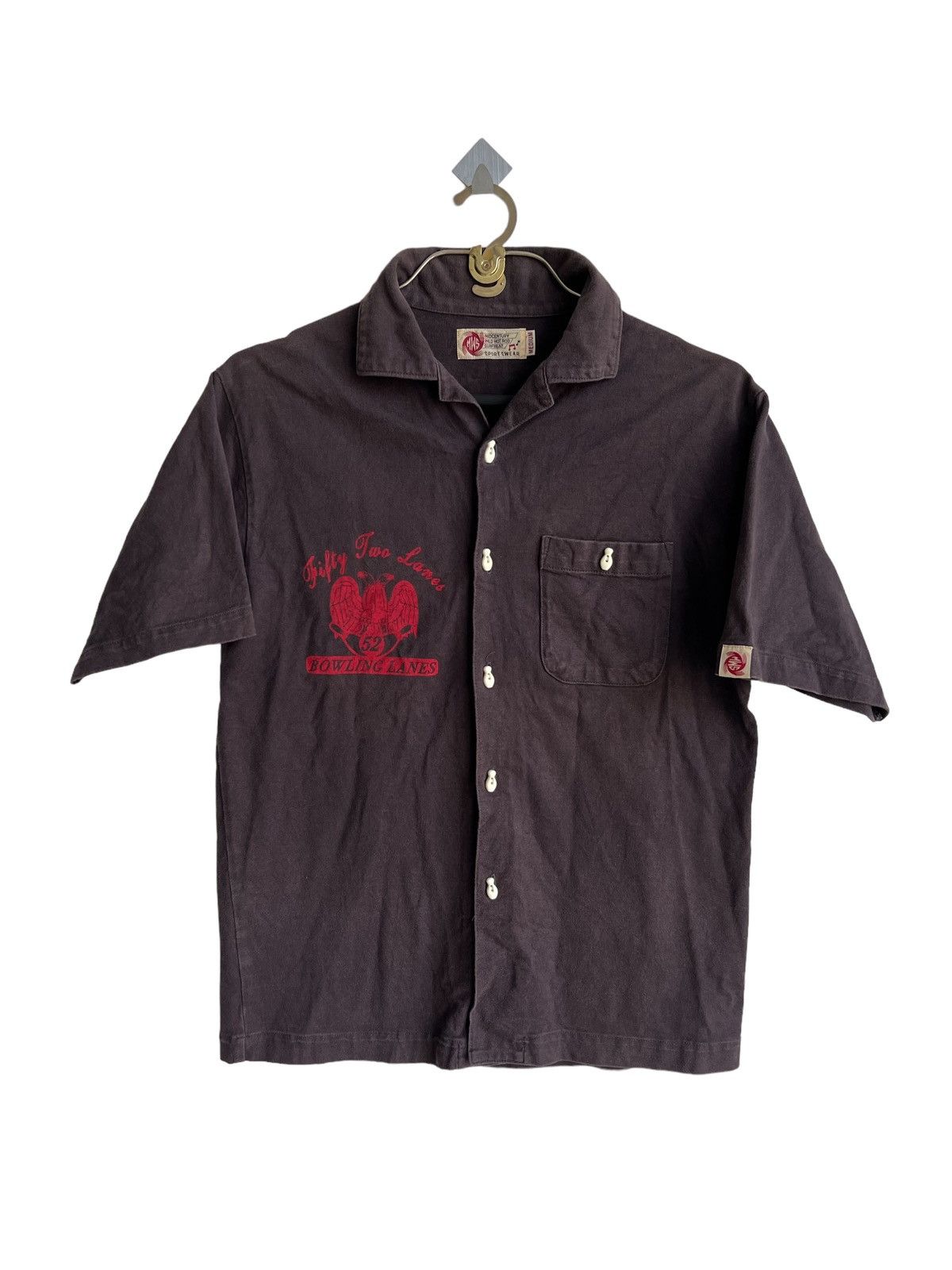 KMRii OG MWS Sportswear 🇯🇵 City Classic Bowling Shirt Rockabilly Size US M / EU 48-50 / 2 - 3 Thumbnail