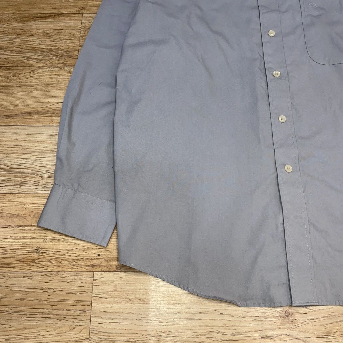 Balenciaga Balenciaga Gray Button Up LS Shirt Size US XL / EU 56 / 4 - 4 Thumbnail