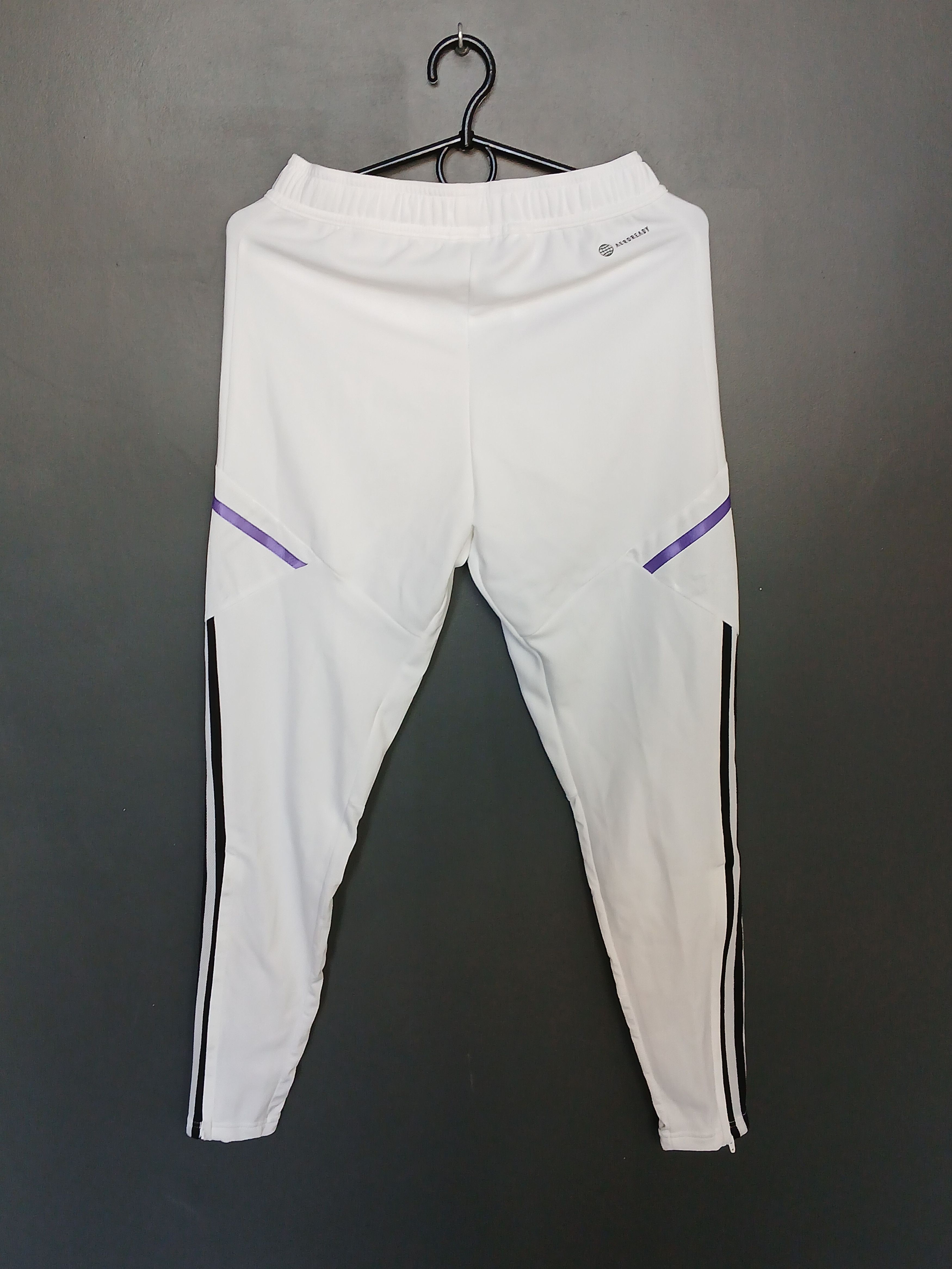 Adidas New Real Madrid Football Training Pants Size US 27 - 2 Thumbnail