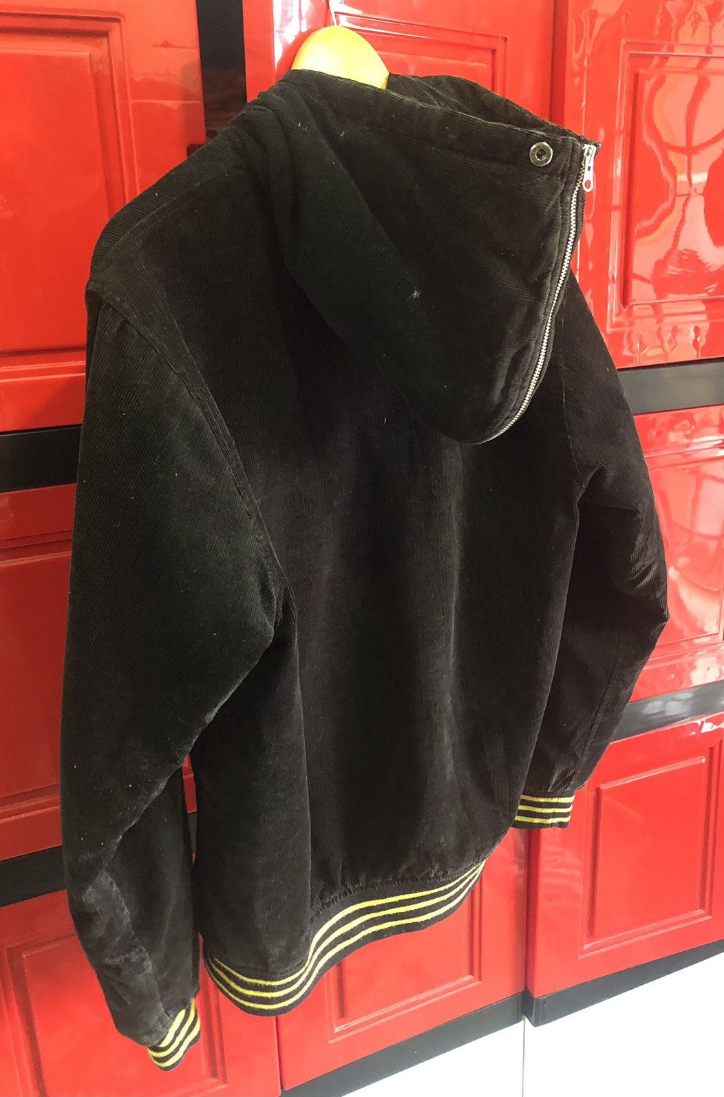 Supreme × Vintage Supreme Corduroy Embroidery Hoodie Varsity Jacket Size US M / EU 48-50 / 2 - 4 Thumbnail