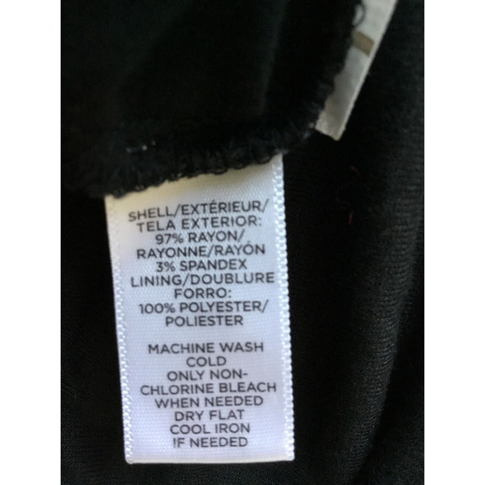 Loft LOFT Black Cross Back Sleeveless Dress Size S / US 4 / IT 40 - 10 Thumbnail