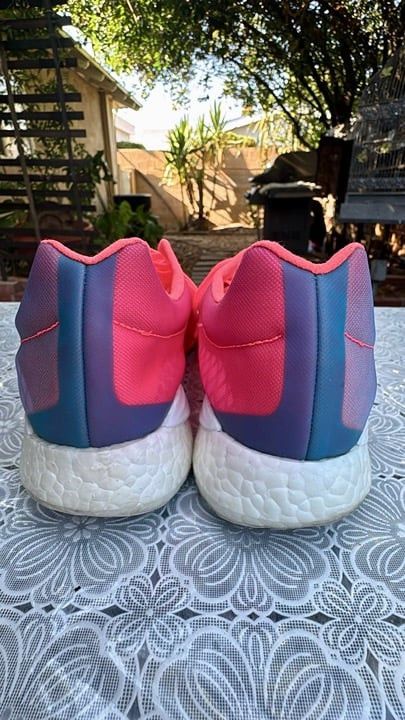 Adidas Adidas ADIZERO PRO M Running Shoes Shock Pink FW9253 Mens 11 Size US 11 / EU 44 - 7 Thumbnail