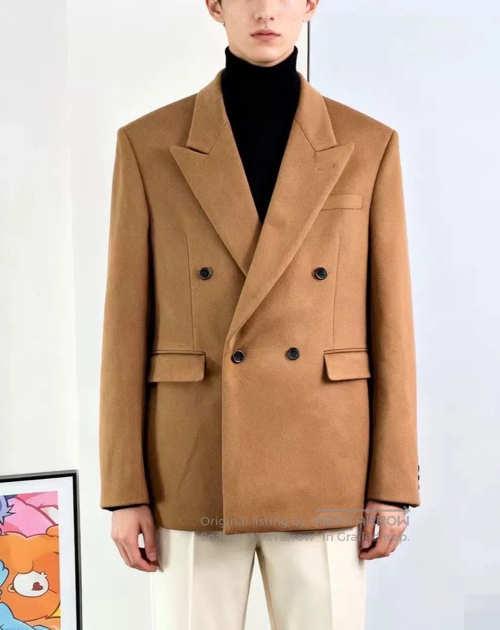 Saint Laurent Paris Saint Laurent Wool Double. Size US M / EU 48-50 / 2 - 1 Thumbnail