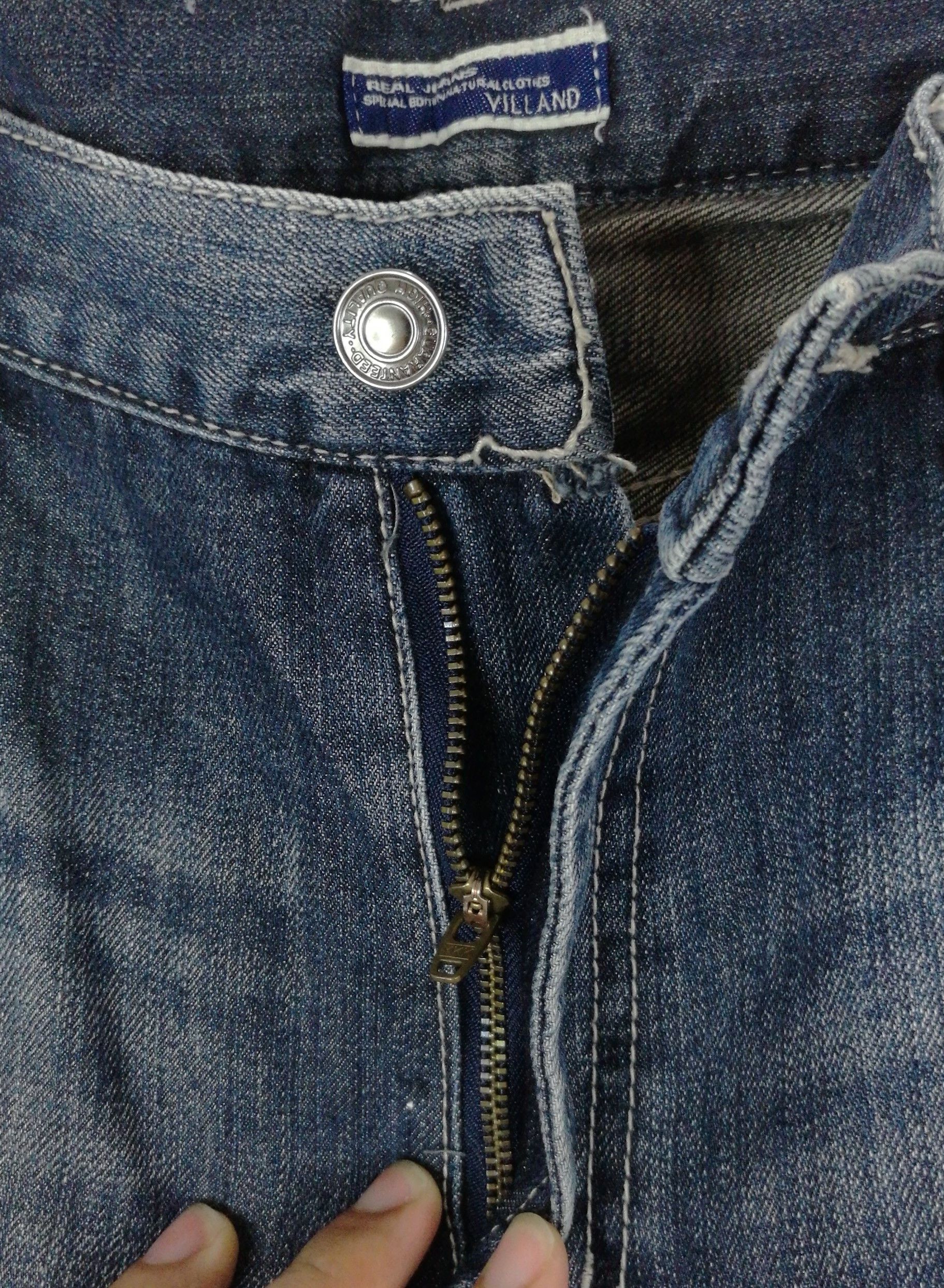 Japanese Brand Vintage Japanese Brand Villand Real Jeans Size US 37 - 9 Thumbnail