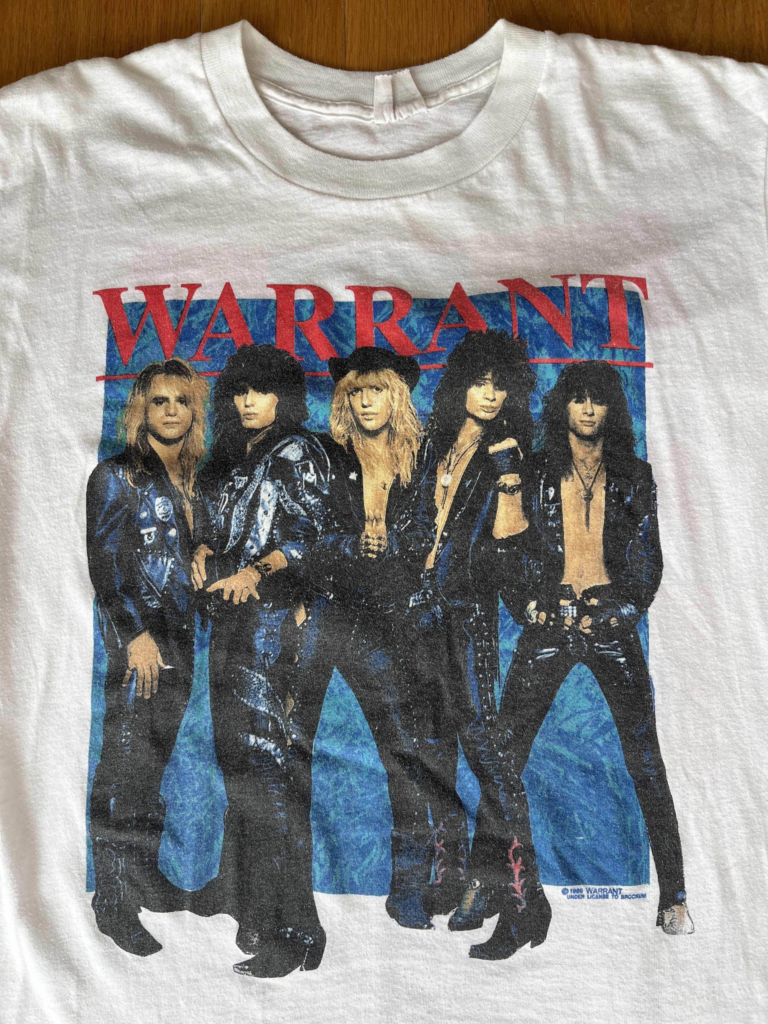 Band Tees Vintage Warrant 1989 Tour Shirt Size US M / EU 48-50 / 2 - 2 Thumbnail
