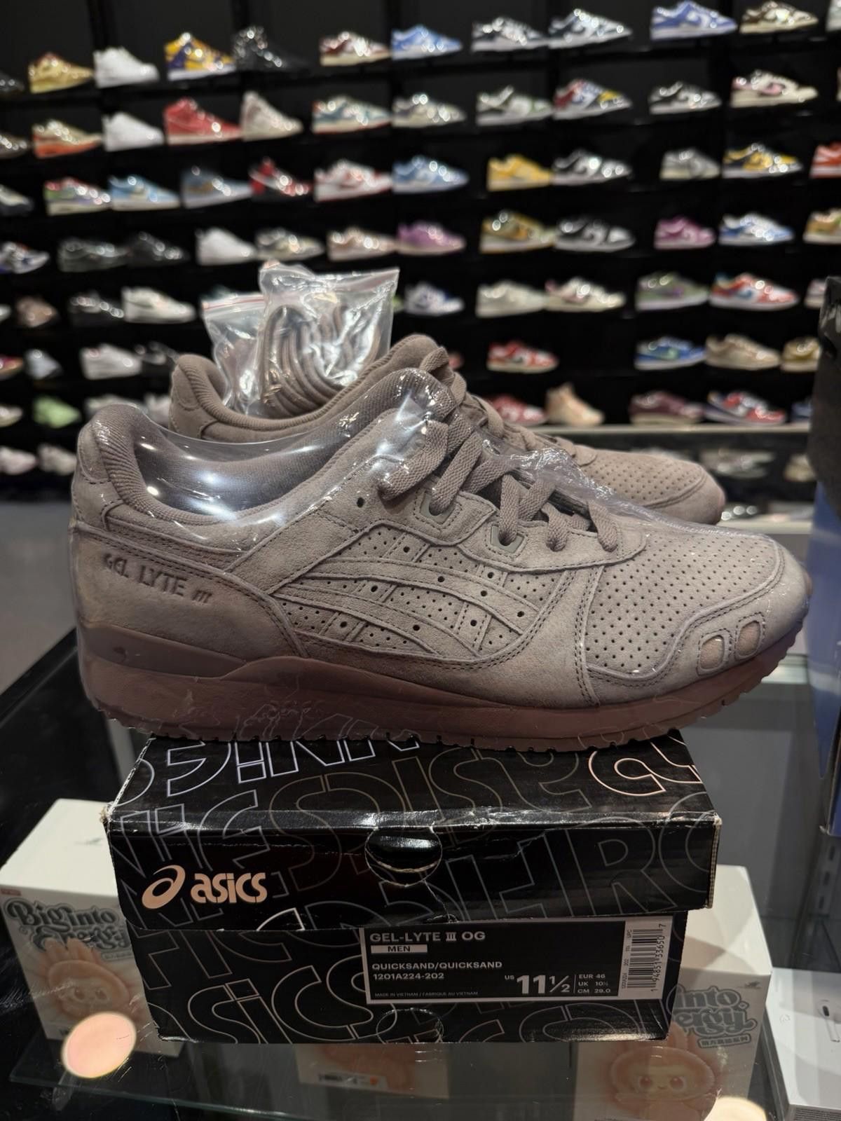 Asics Asics Gel Lyte 3 III OG 30th Brown Suede Mens NEW 11.5 Size US 11.5 / EU 44-45 - 1 Thumbnail