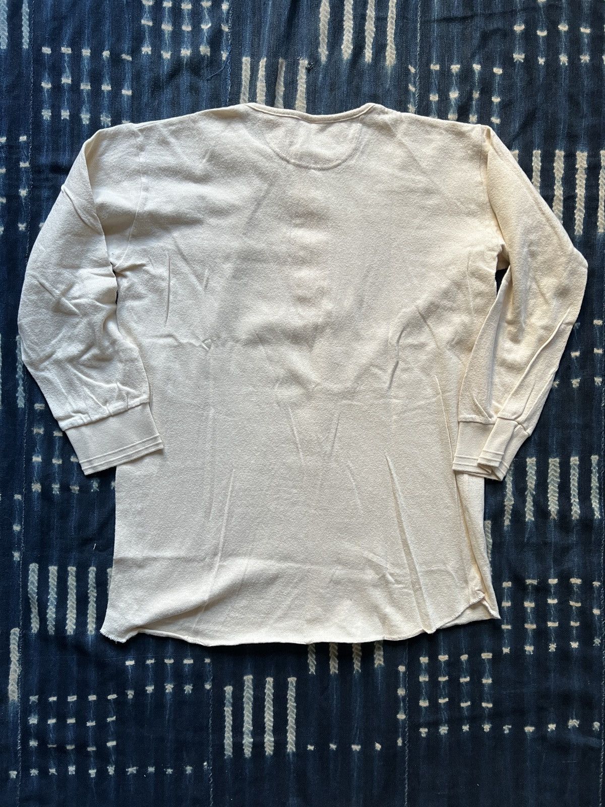 Japanese Brand Attractions Japan Henry Neck Long Sleeve Tee 10oz Size US L / EU 52-54 / 3 - 2 Thumbnail