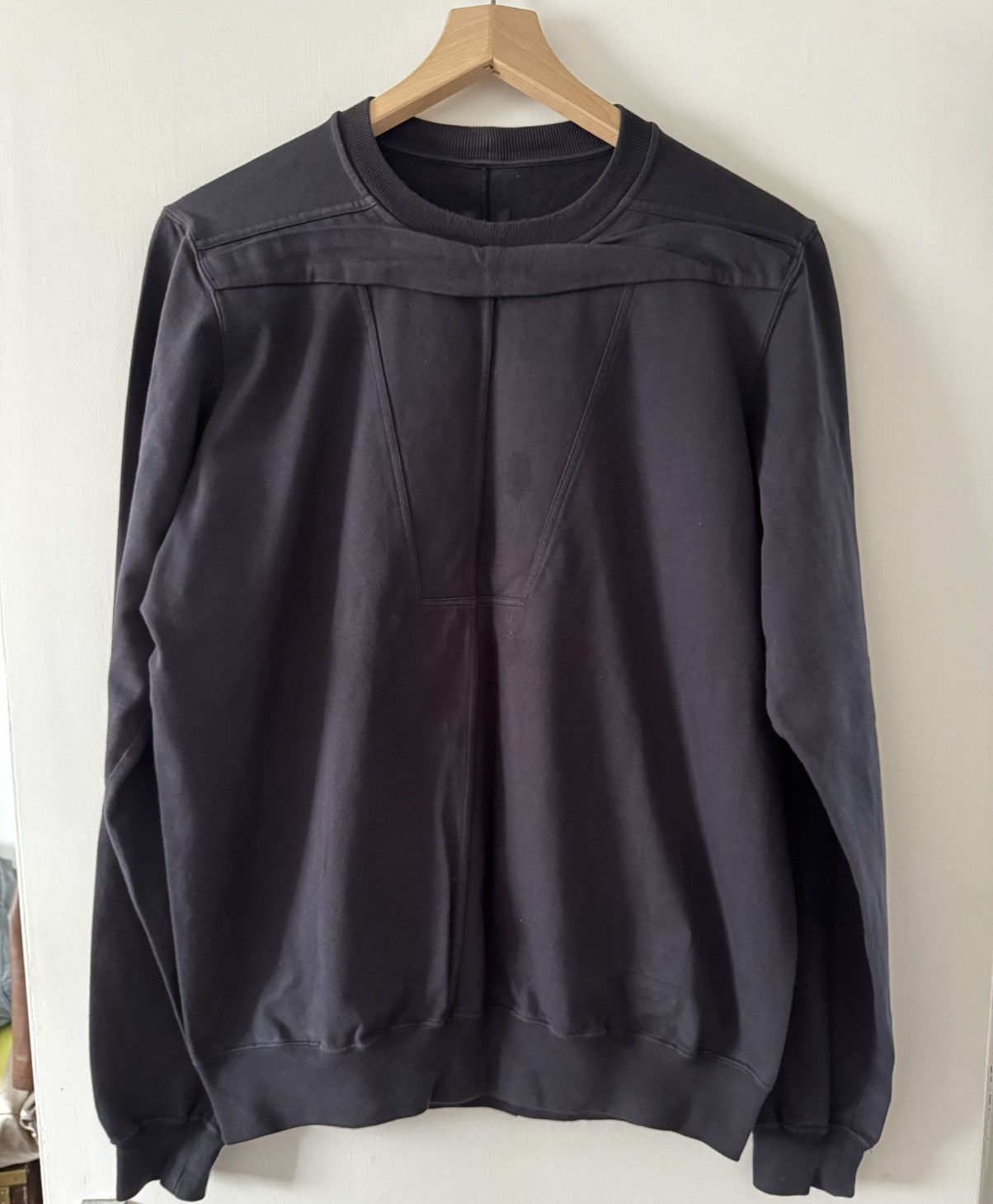 Rick Owens Rick Owens DRKSHD “Torch” Crew Neck XL Size US XL / EU 56 / 4 - 3 Thumbnail