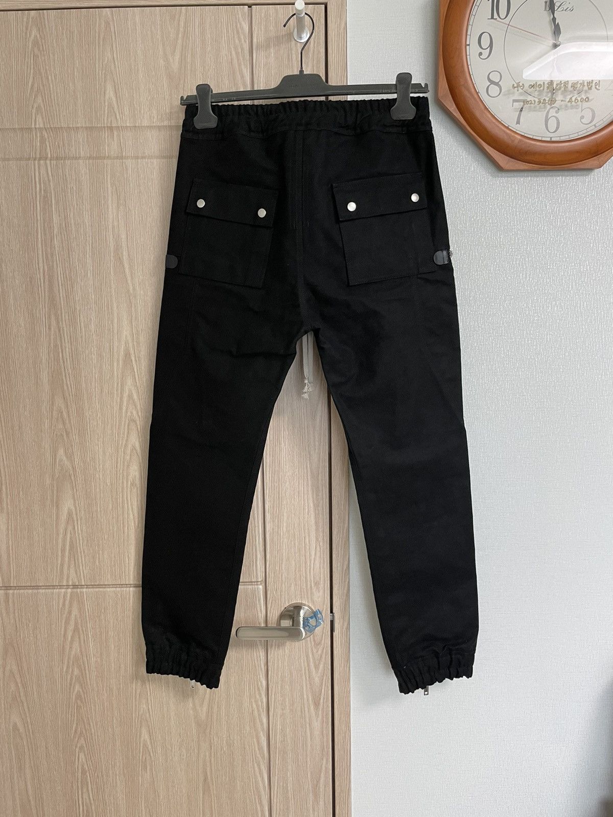 Rick Owens Rick Owens FW23 Moleskin Bauhaus Cargo Jogger pants 48 Size US 32 / EU 48 - 18 Thumbnail