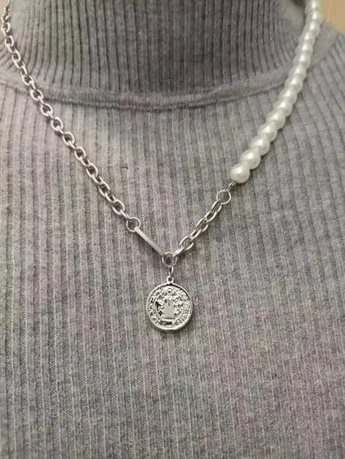 Jewelry Titanium steel Necklace Chain Size ONE SIZE - 4 Thumbnail