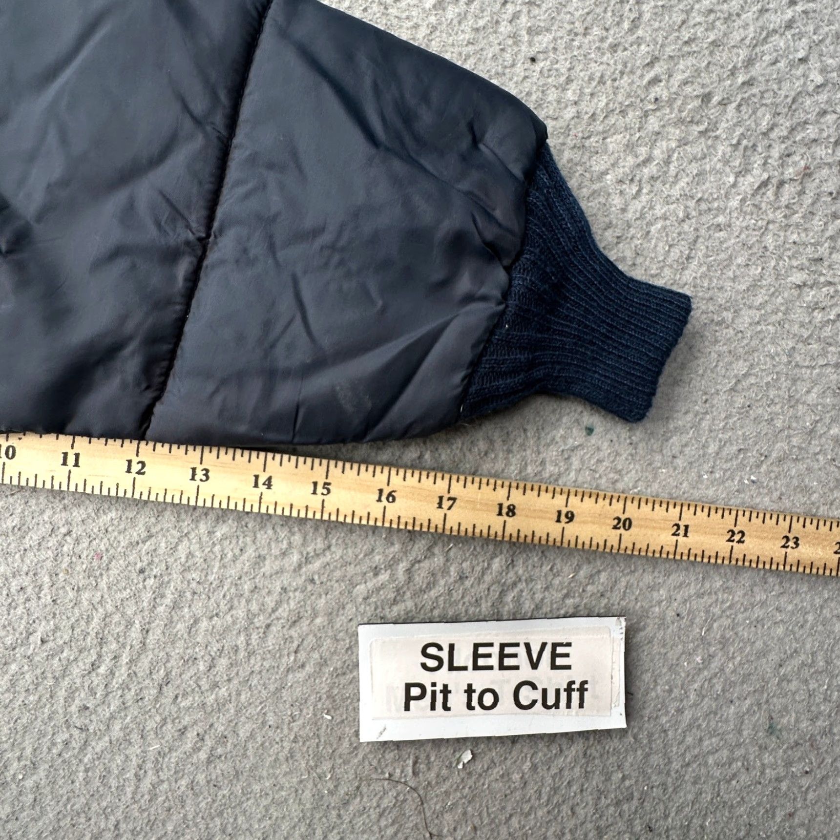 Walls VINTAGE Walls Blizzard Pruf Quilted Puffer Insulated Jacket Mens Medium Blue Size US M / EU 48-50 / 2 - 4 Thumbnail