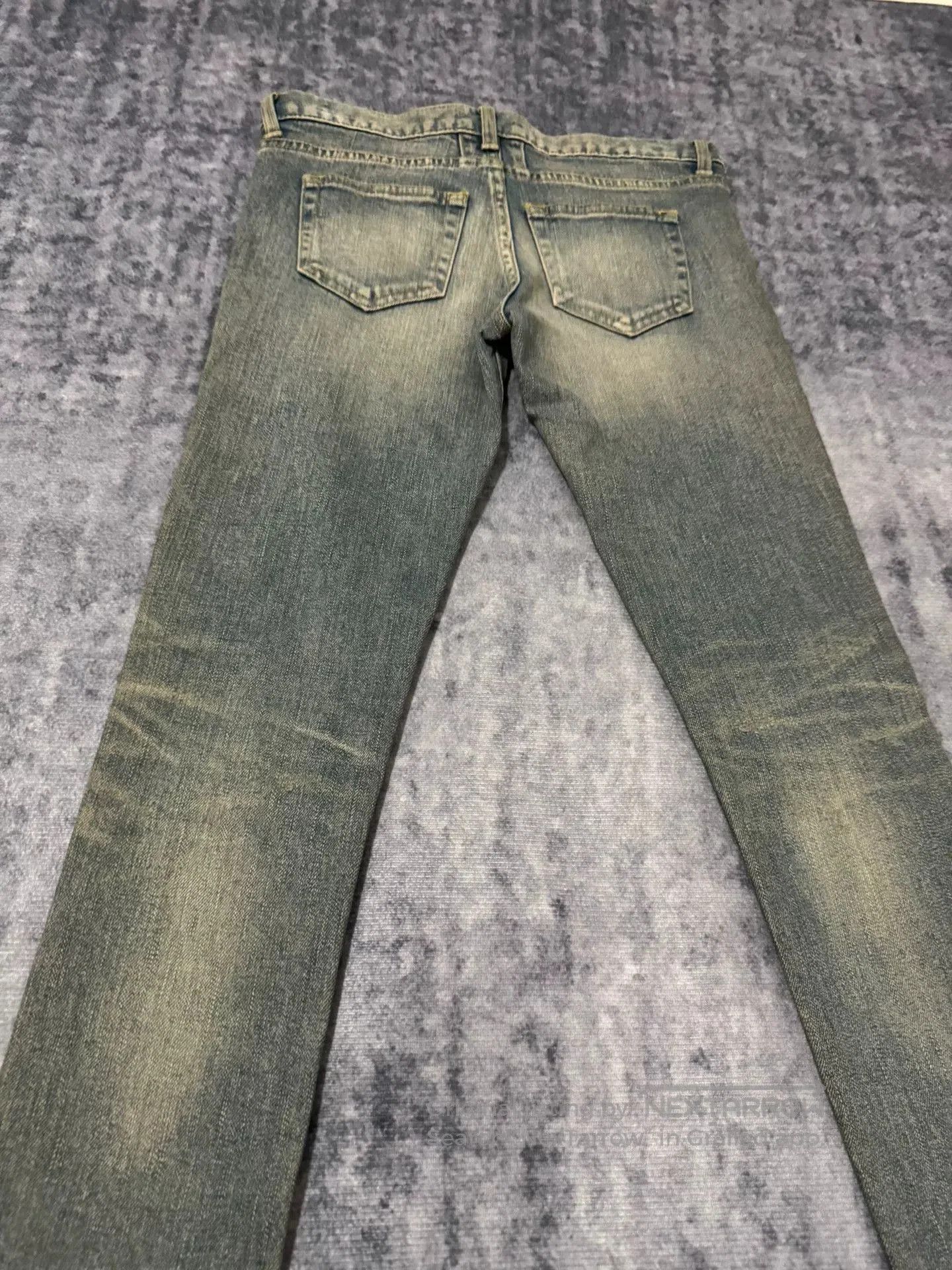 Saint Laurent Paris Saint Laurent Distressed Denim Jeans. Size US 27 - 4 Thumbnail