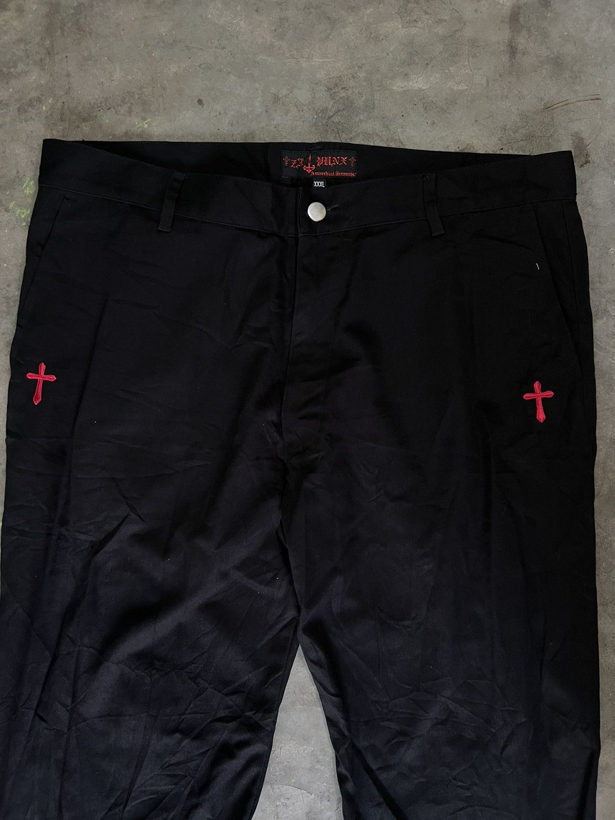 Japanese Brand Japanes Brand ZJ Punk Bondage Pants Multi Zipper Size US 37 - 5 Thumbnail