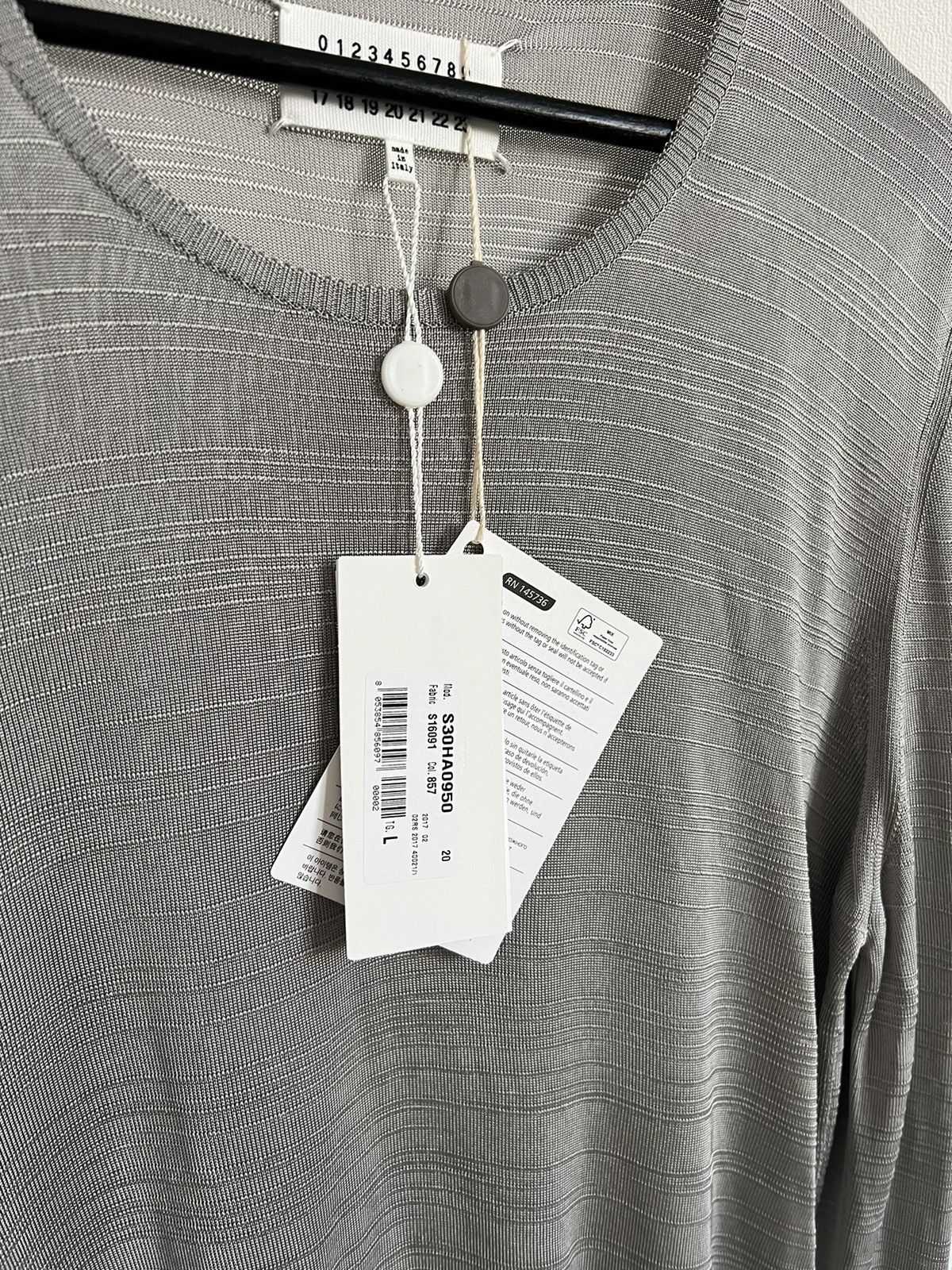 Maison Margiela Maison Margiela Mesh Sweater Size US L / EU 52-54 / 3 - 4 Thumbnail