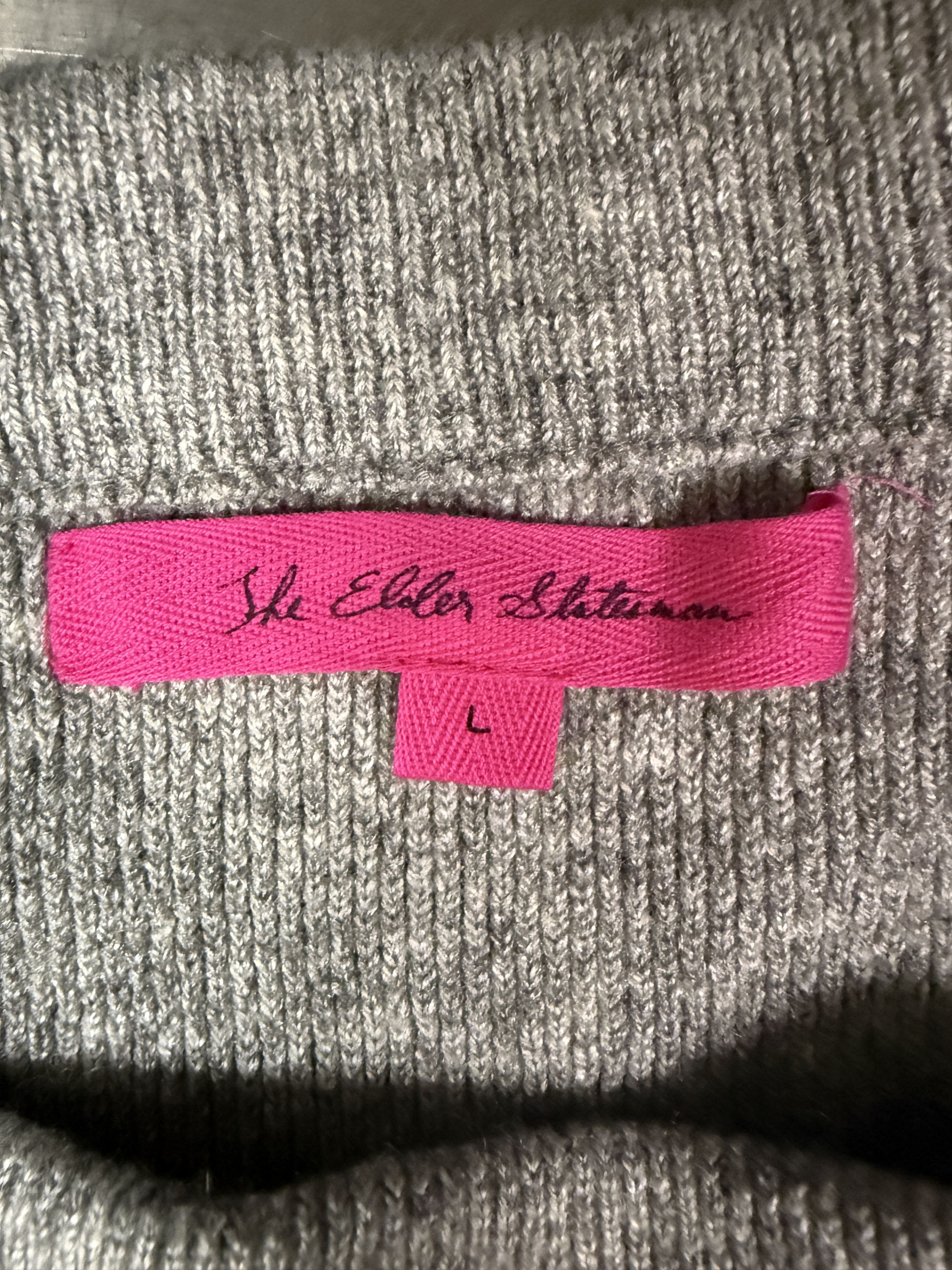 The Elder Statesman $895 The Elder Statesman Delicash Grey Flare Pant Size 34" / US 12 / IT 48 - 7 Thumbnail