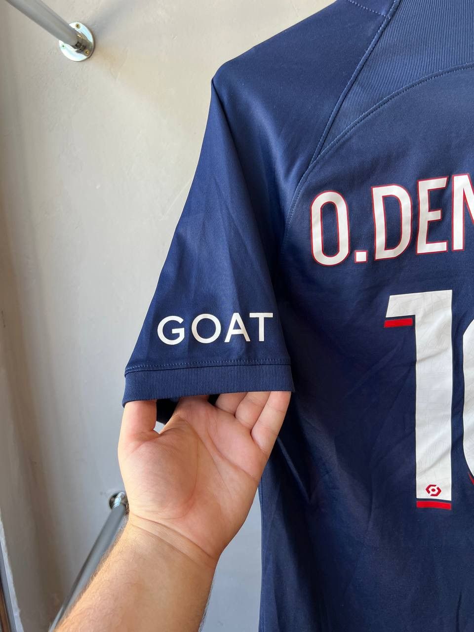 Nike 2023 PSG PARIS SAINT GERMAIN #10 DEMBELE NIKE SOCCER SHIRT Size US XS / EU 42 / 0 - 15 Thumbnail