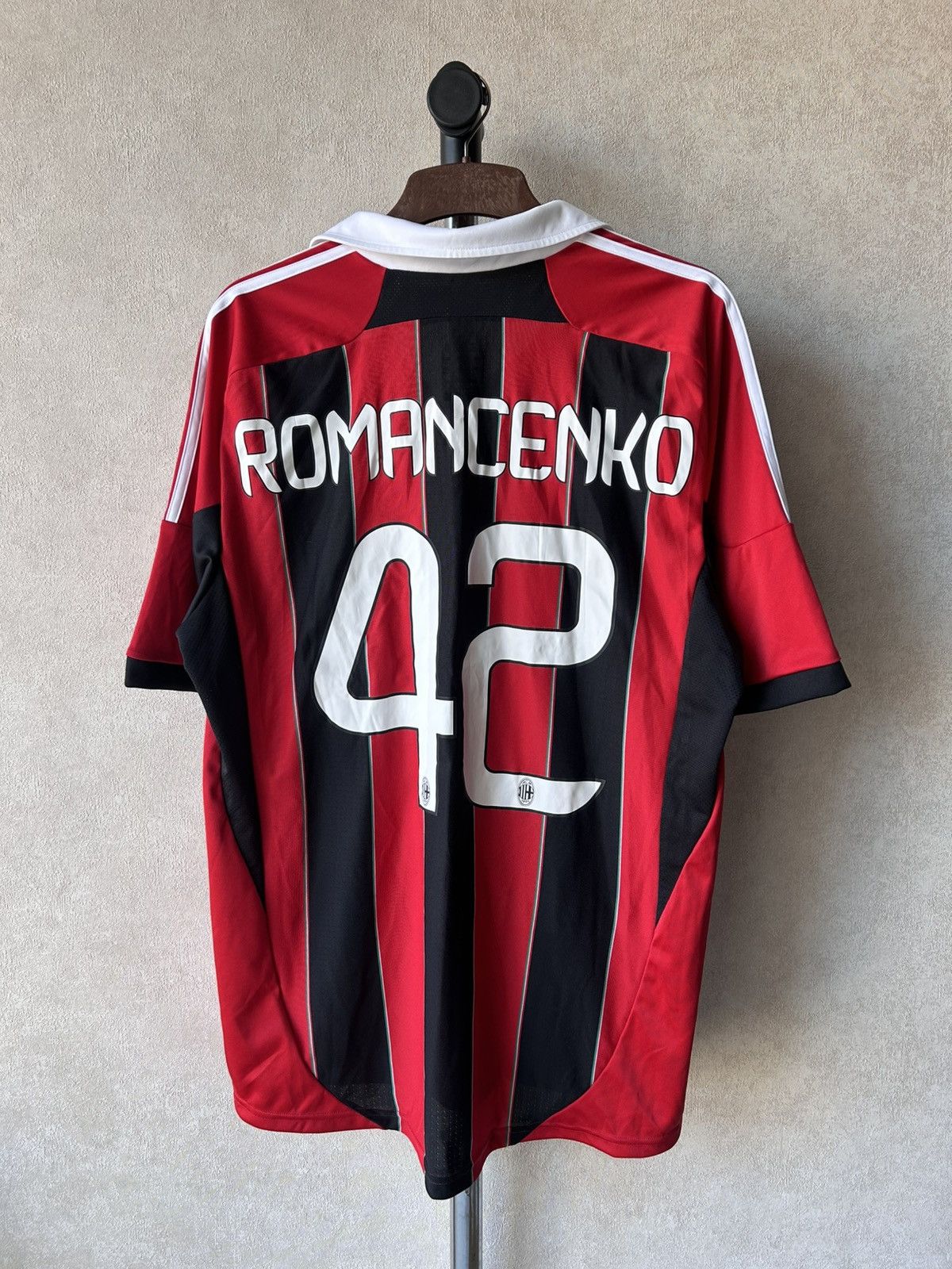 Adidas Y2K AC Milan Romancenko 2012/13 Soccer Jersey Size US XL / EU 56 / 4 - 2 Thumbnail