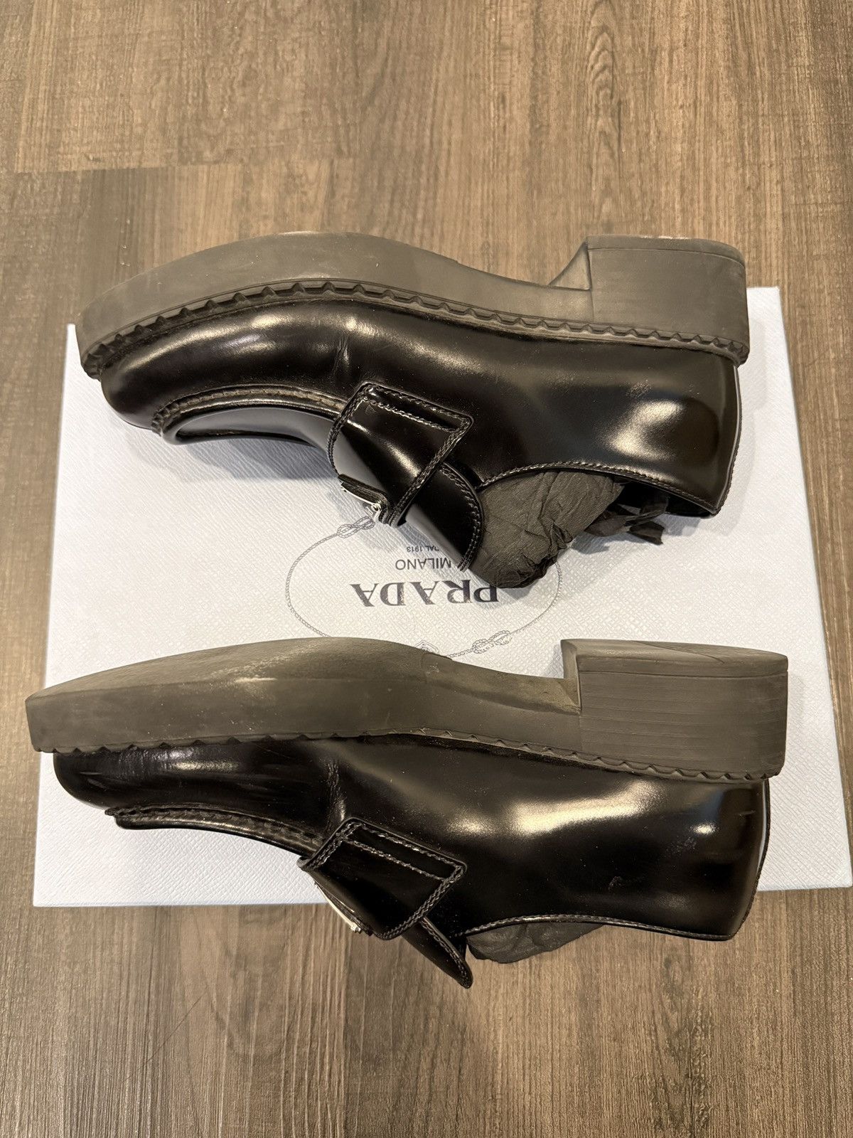 Prada Prada Loafers size 37 Size US 6.5 / IT 36.5 - 4 Thumbnail