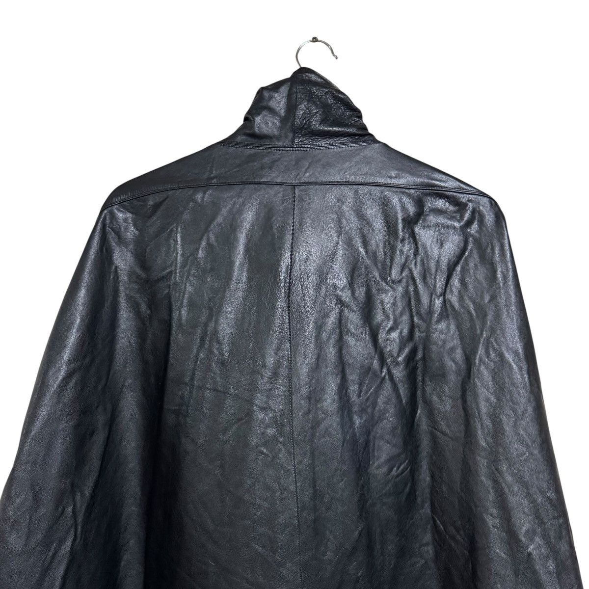 Rick Owens FW2012 'Mountain Fall' Rick Owens Leather Jacket Cropped Size M / US 6-8 / IT 42-44 - 9 Thumbnail
