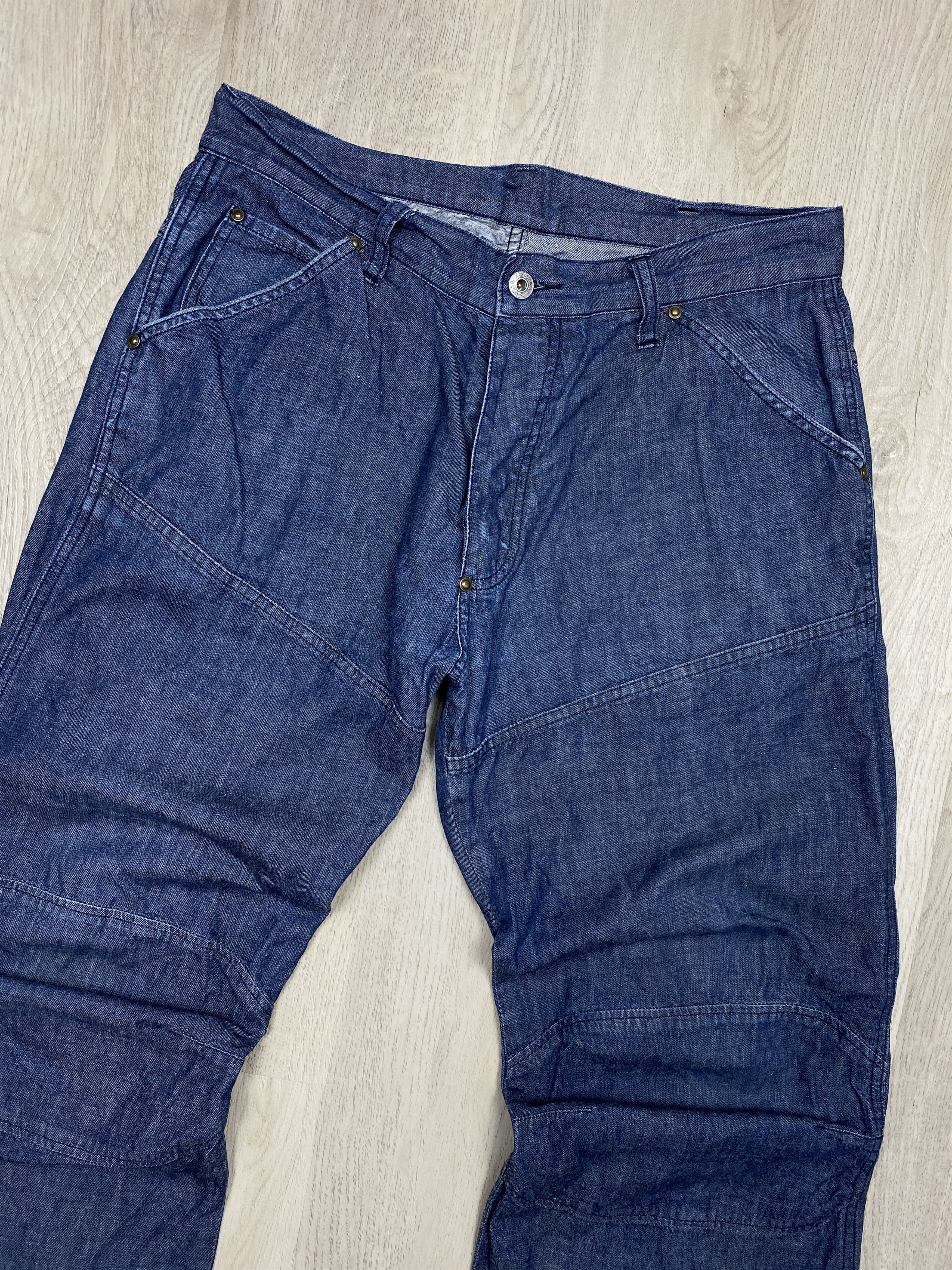 G-Star G Star Raw Mens Denim Pants Jeans Double Knee Size US 32 / EU 48 - 2 Thumbnail