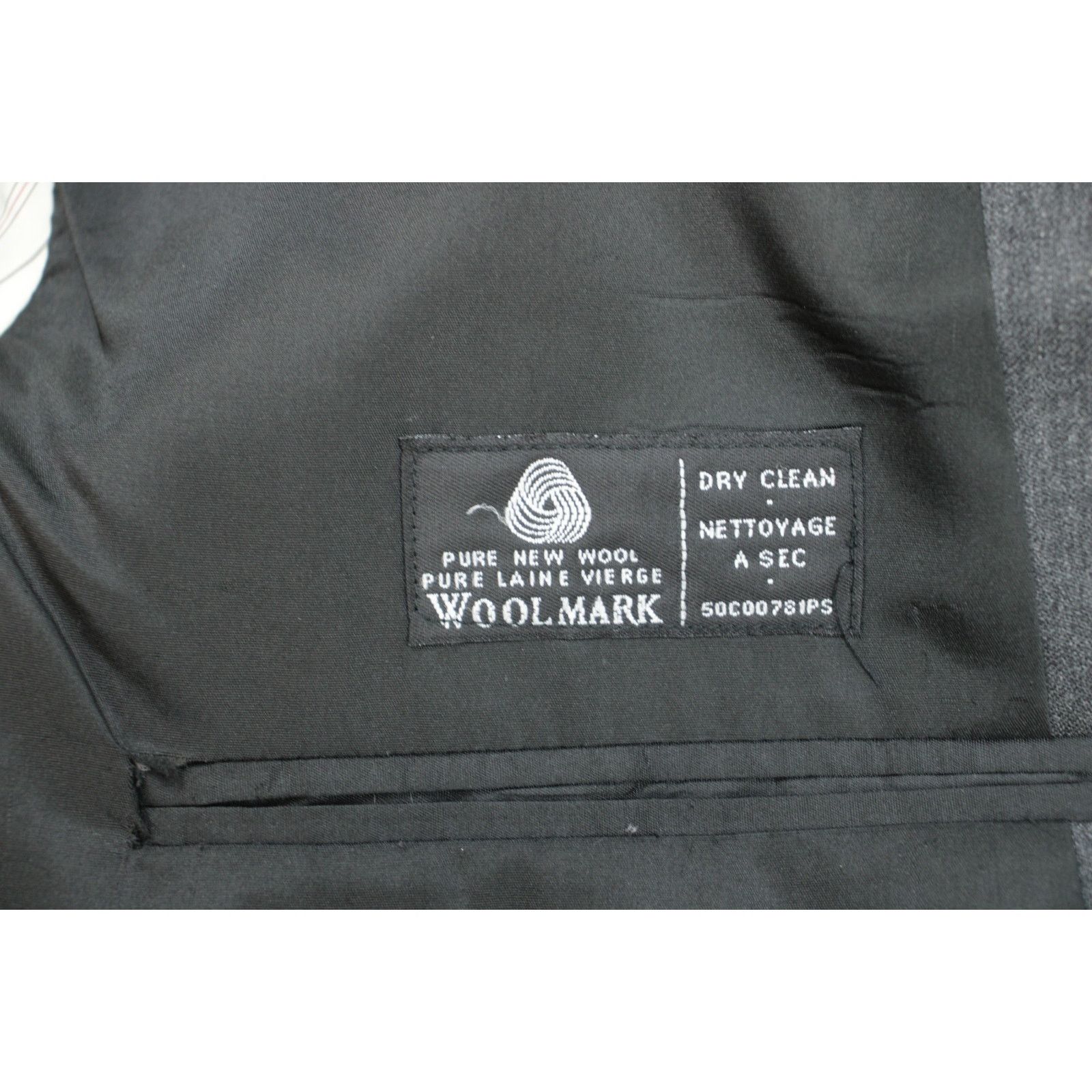 Lauren Ralph Lauren Lauren Ralph Lauren Blazer Mens 42R Gray 100% Wool 2 Button Size 42R - 6 Thumbnail