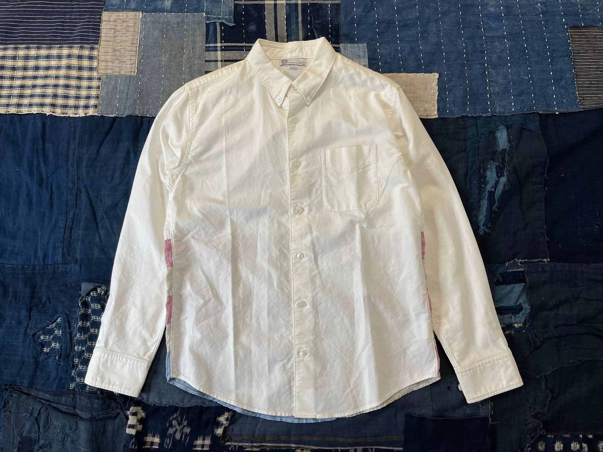 Visvim VISVIM 13SS Stars Giza L/S Shirt Size US XXS / EU 40 - 2 Thumbnail
