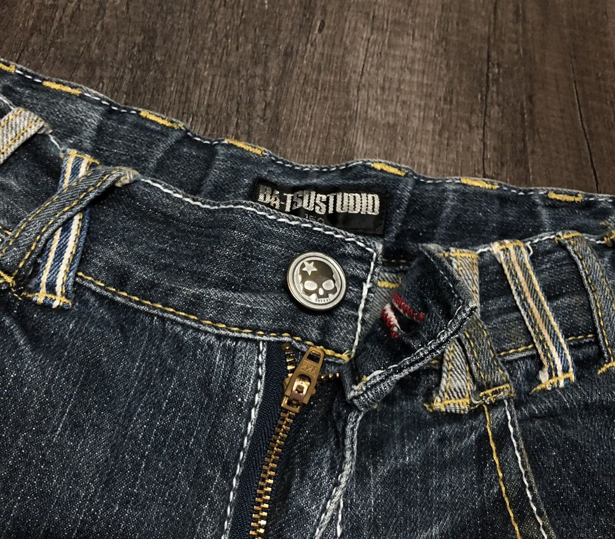 Hysteric Glamour × Japanese Brand BA-TSU STUDIO ROCK DENIM JEANS JAPANESE BRAND (UNISEX) Size US 29 - 22 Thumbnail